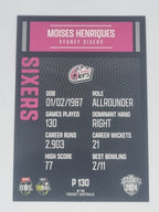 2024-25 LUXE Cricket Traders - Parallel - #P130 - Moises Henriques - Sixers