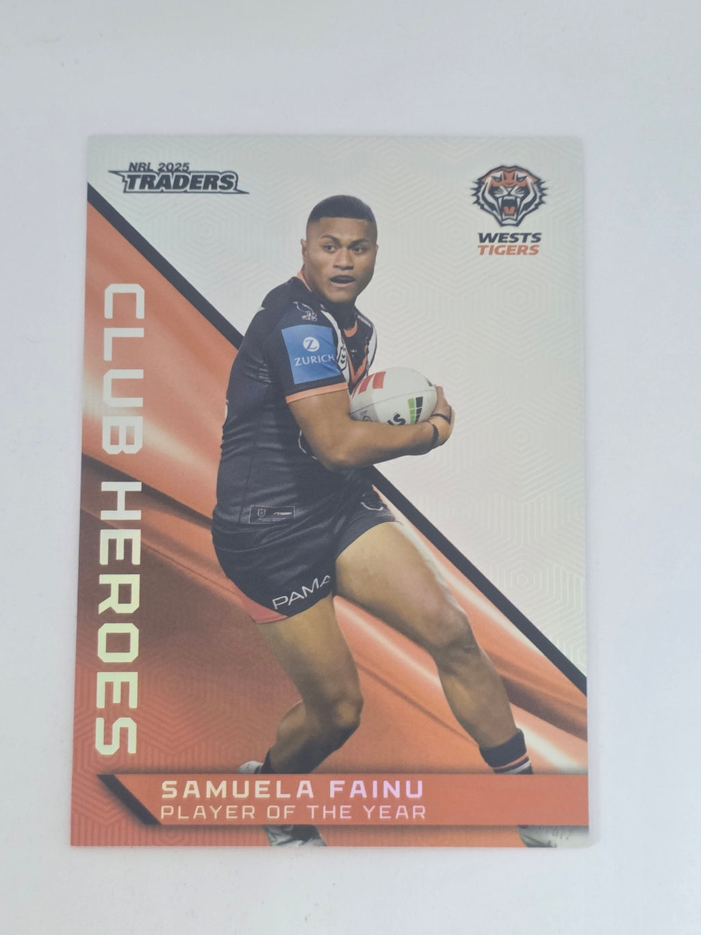 NRL 2025 Traders | Club Heroes | #CH42 | Samuela Fainu | Tigers