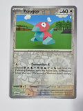 Pokemon TCG - Pokemon 151 - #137/165 - Reverse Holo - Porygon - Common
