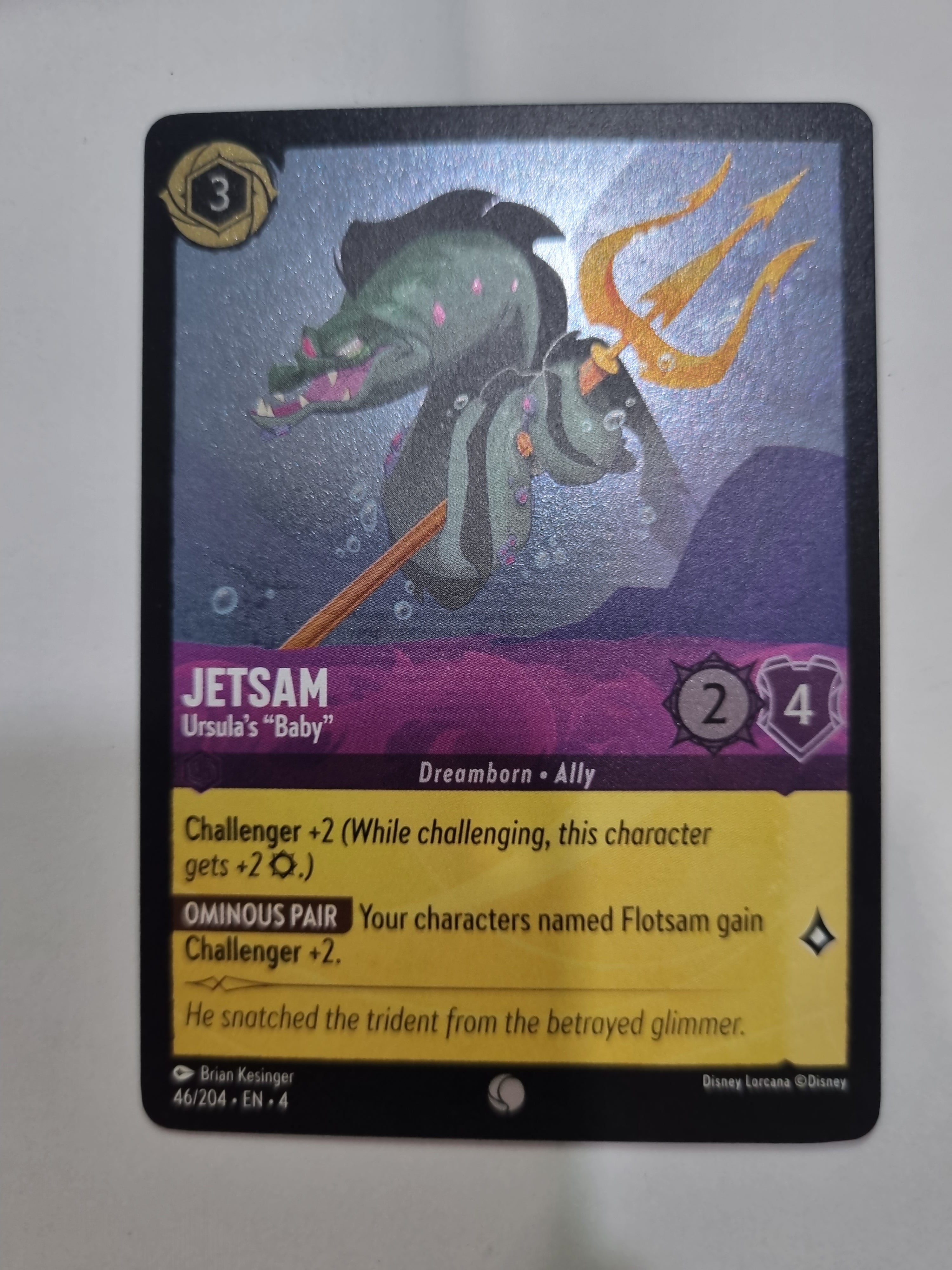 Ursula's Return - Coldfoil - Jetsam - Ursula's Baby - 46/204 - Common
