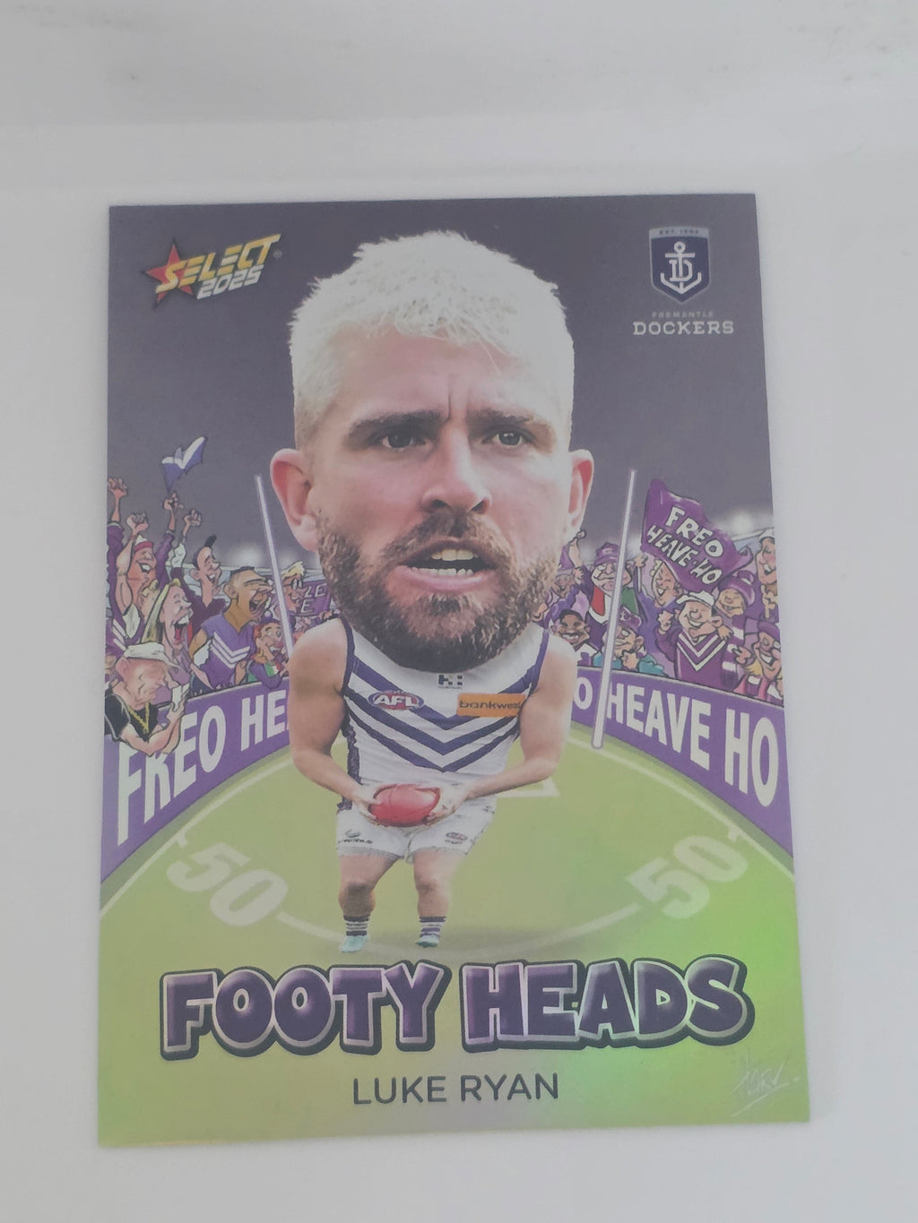 AFL Footy Stars 2025 | Footy Heads | #FH34 | L. Ryan | Fremantle