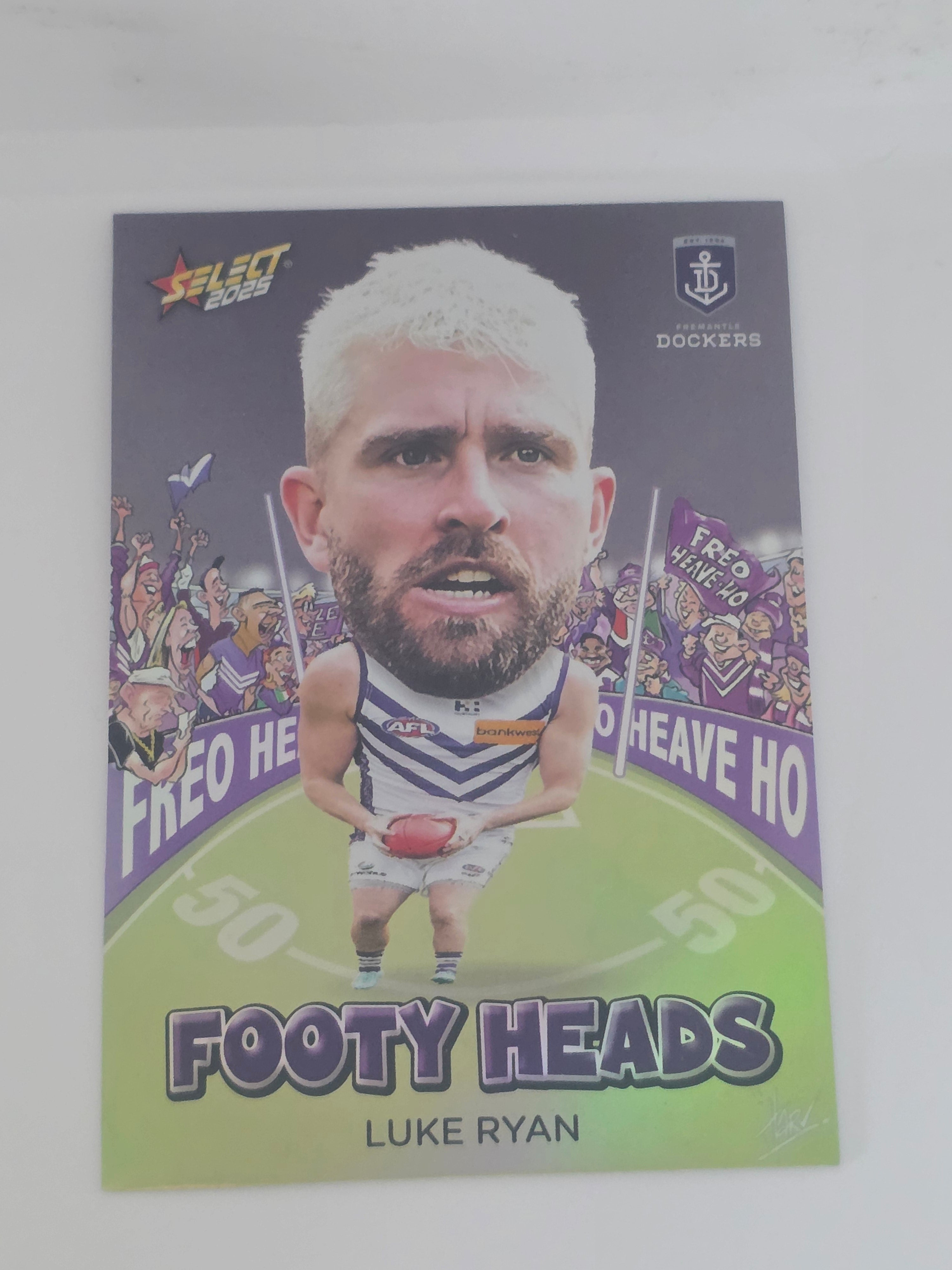 AFL Footy Stars 2025 | Footy Heads | #FH34 | L. Ryan | Fremantle