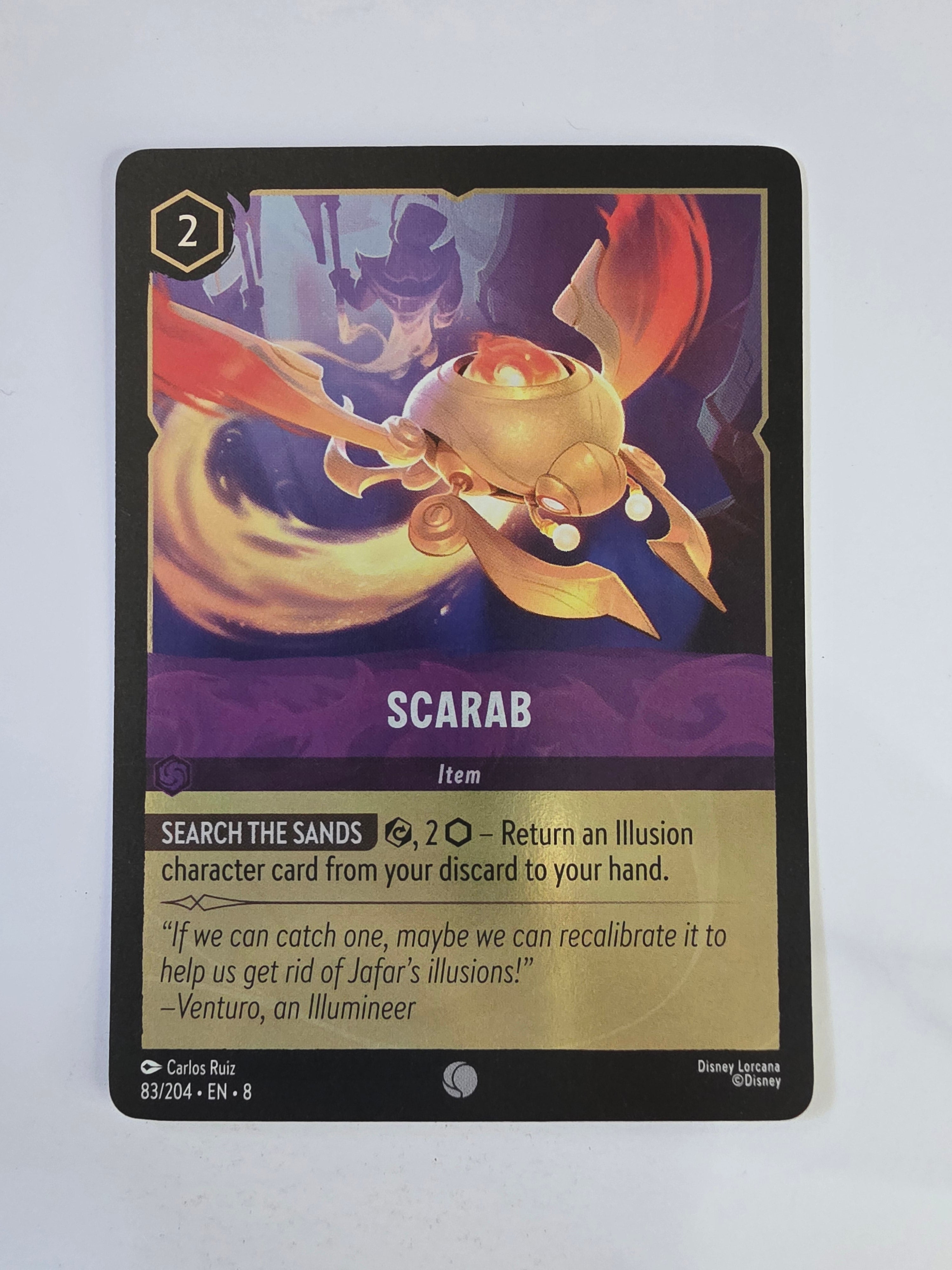 Disney Lorcana Reign of Jafar | Coldfoil | Scarab | #083 | Common