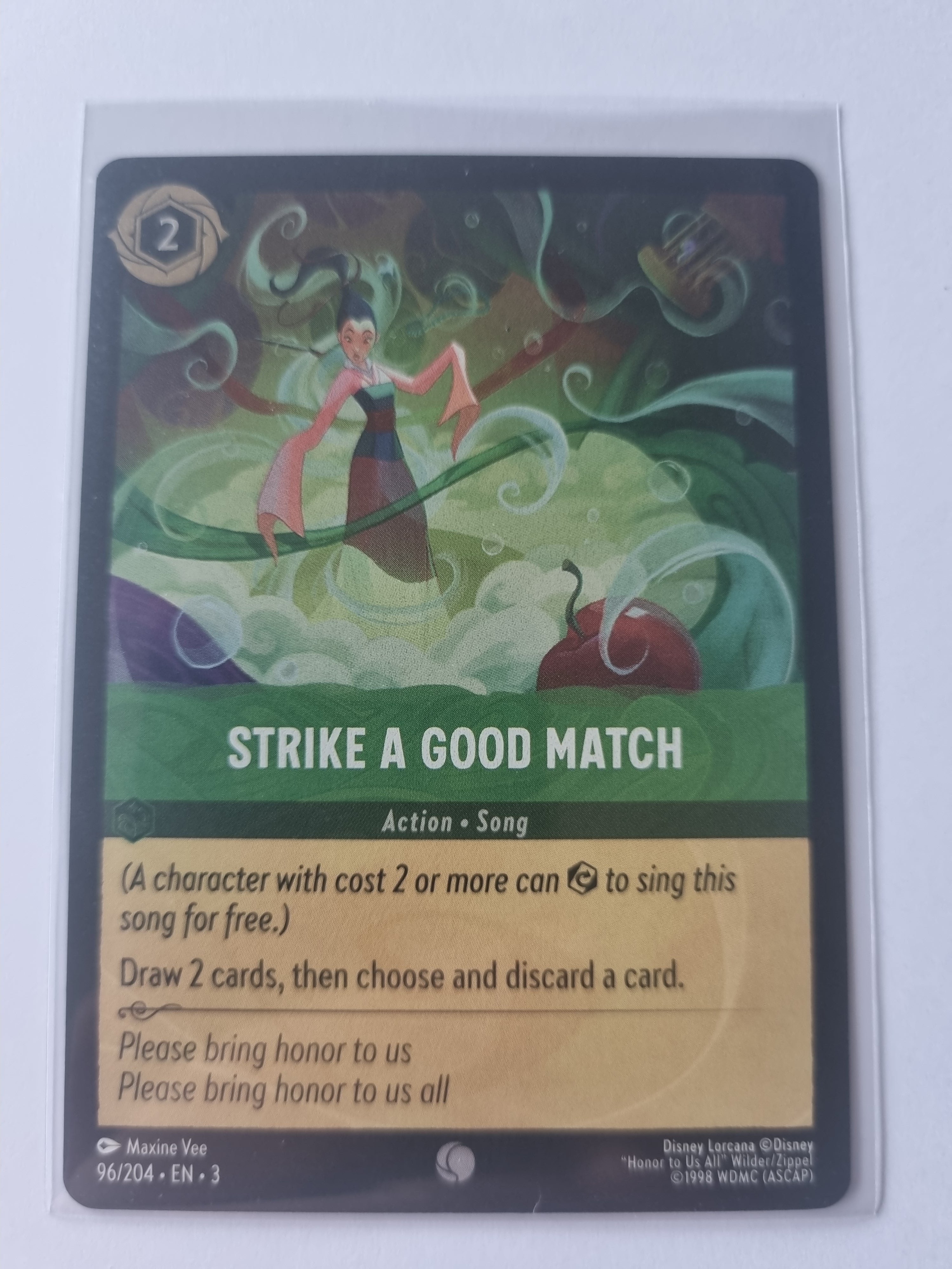 Into the Inklands - Coldfoil - Strike a Good Match - 096/204 - Common
