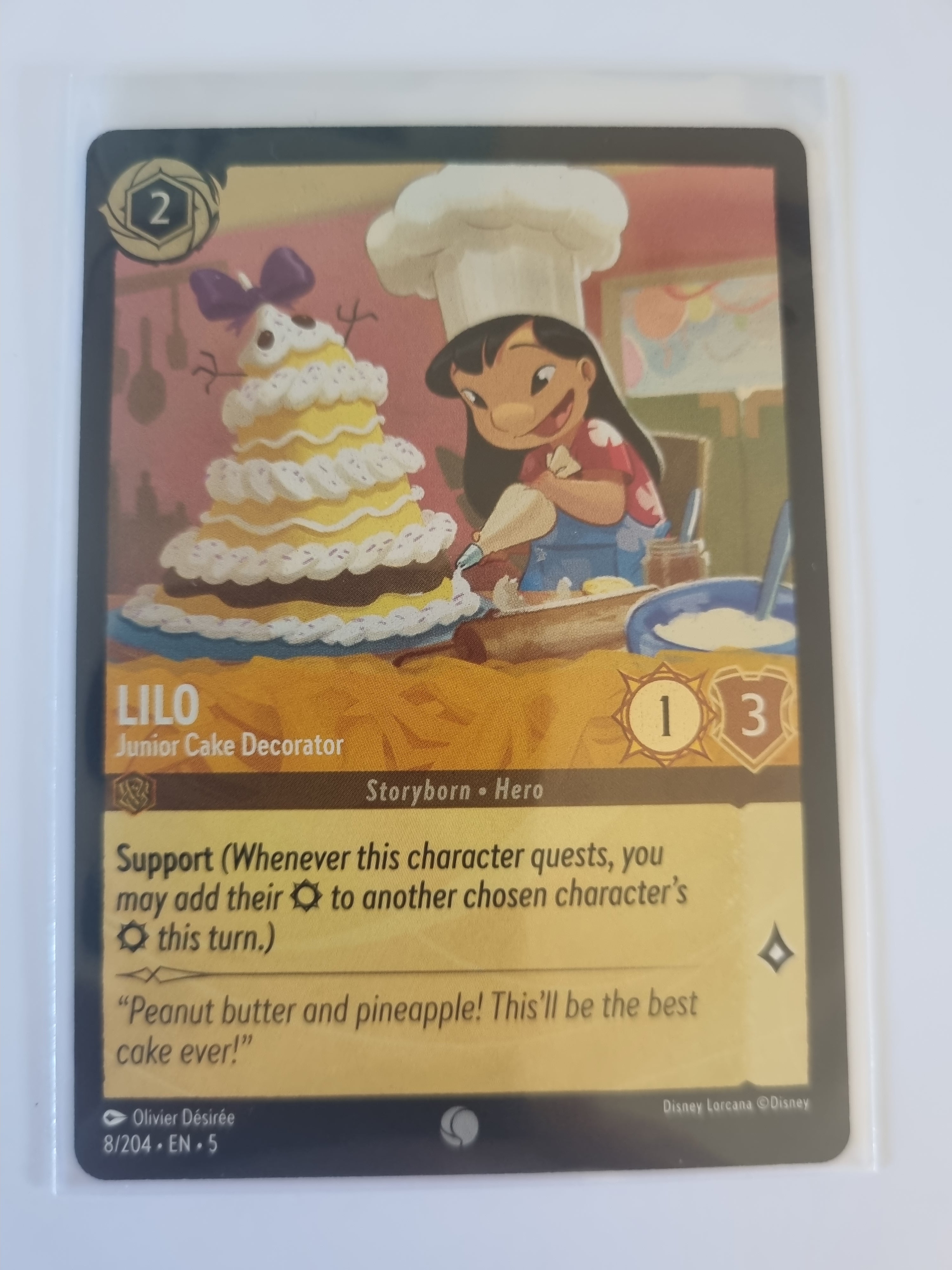 Shimmering Skies - Coldfoil - Lilo - Junior Cake Decorator - 8/204 - Common