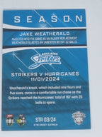 2024-25 LUXE Cricket - Season to Remember - #STR03 - Jake Weatherald - Strikers