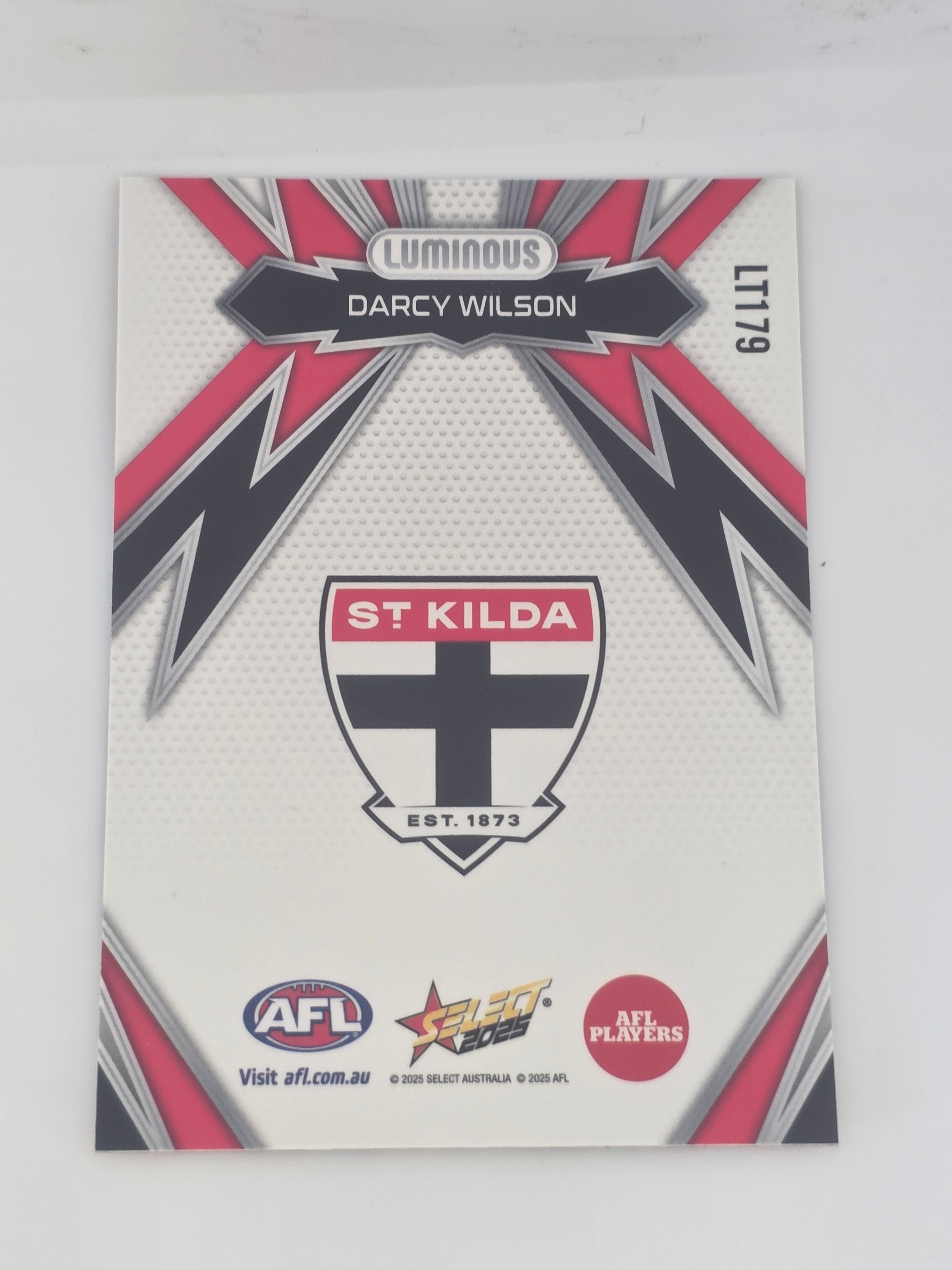 AFL Footy Stars 2025 | Luminous Thunderbolt | #LT179 | D. Wilson | St Kilda