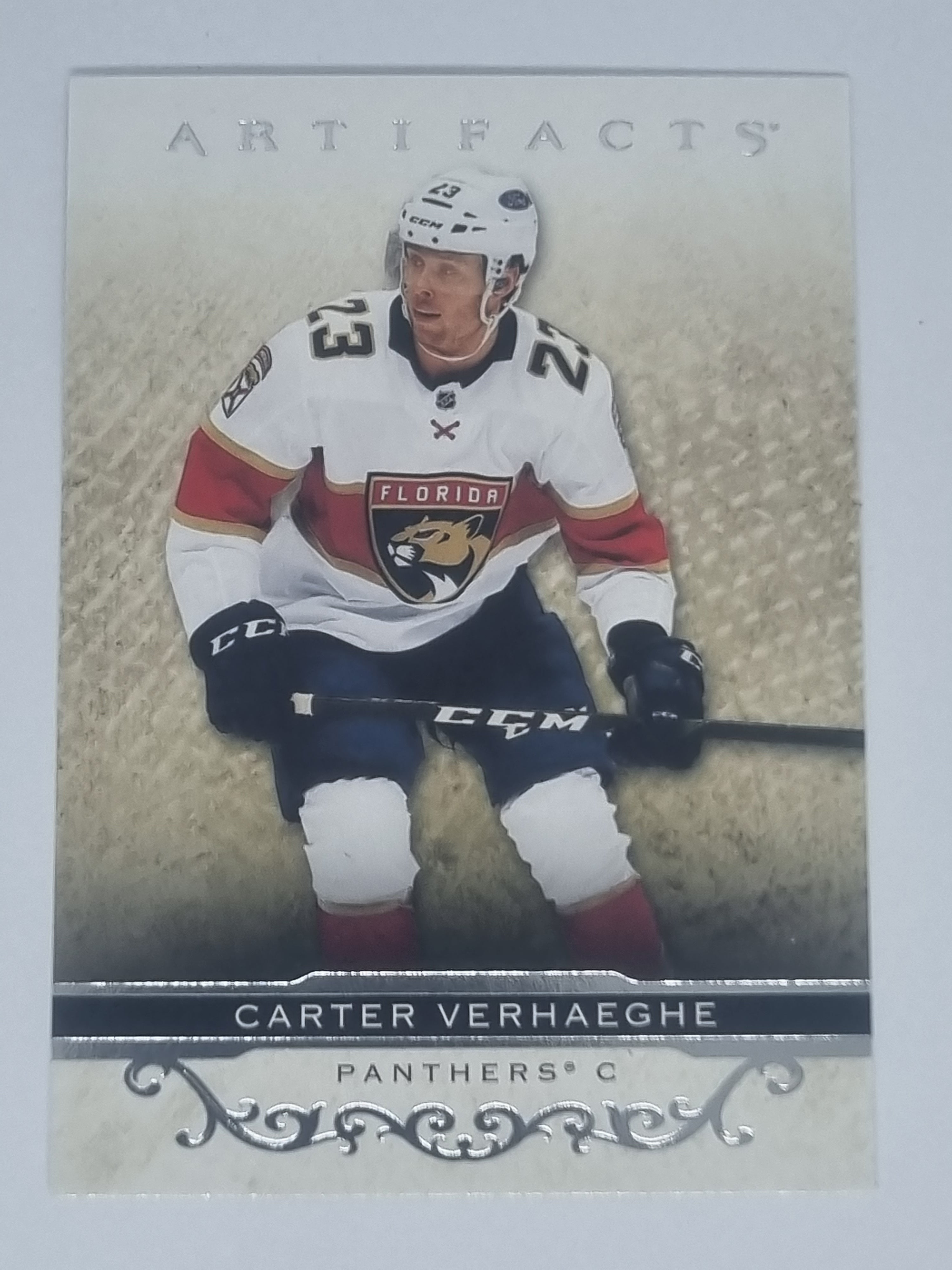 2021-22 Hockey Artifacts - #71 - Carter Verhaeghe - Panthers