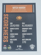 2024-25 LUXE Cricket Traders - Parallel - #P119 - Mitch Marsh - Scorchers