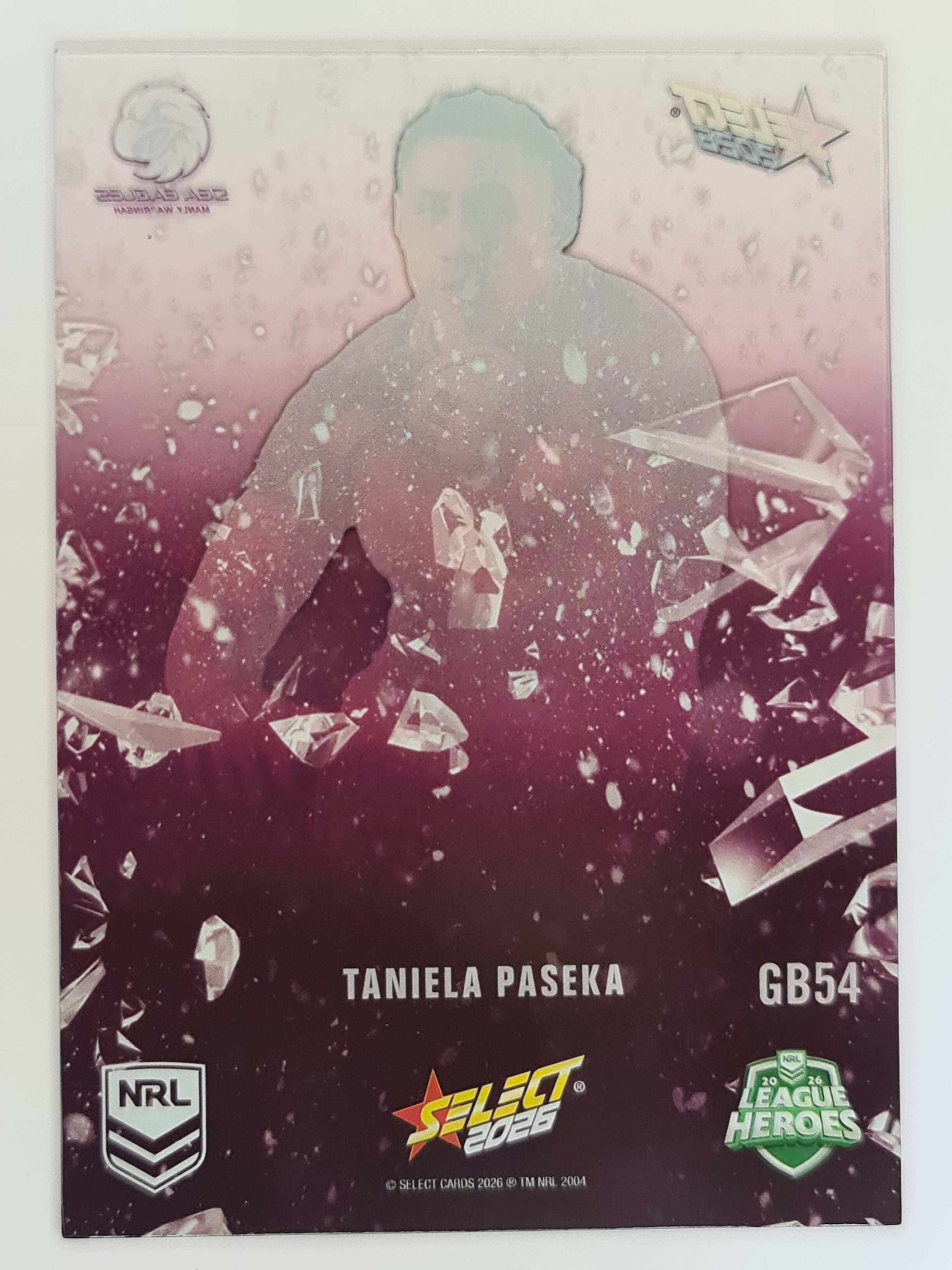 NRL 2026 League Heroes | Gamebreakers | #GB54 | Taniela Paseka | Manly Sea Eagles