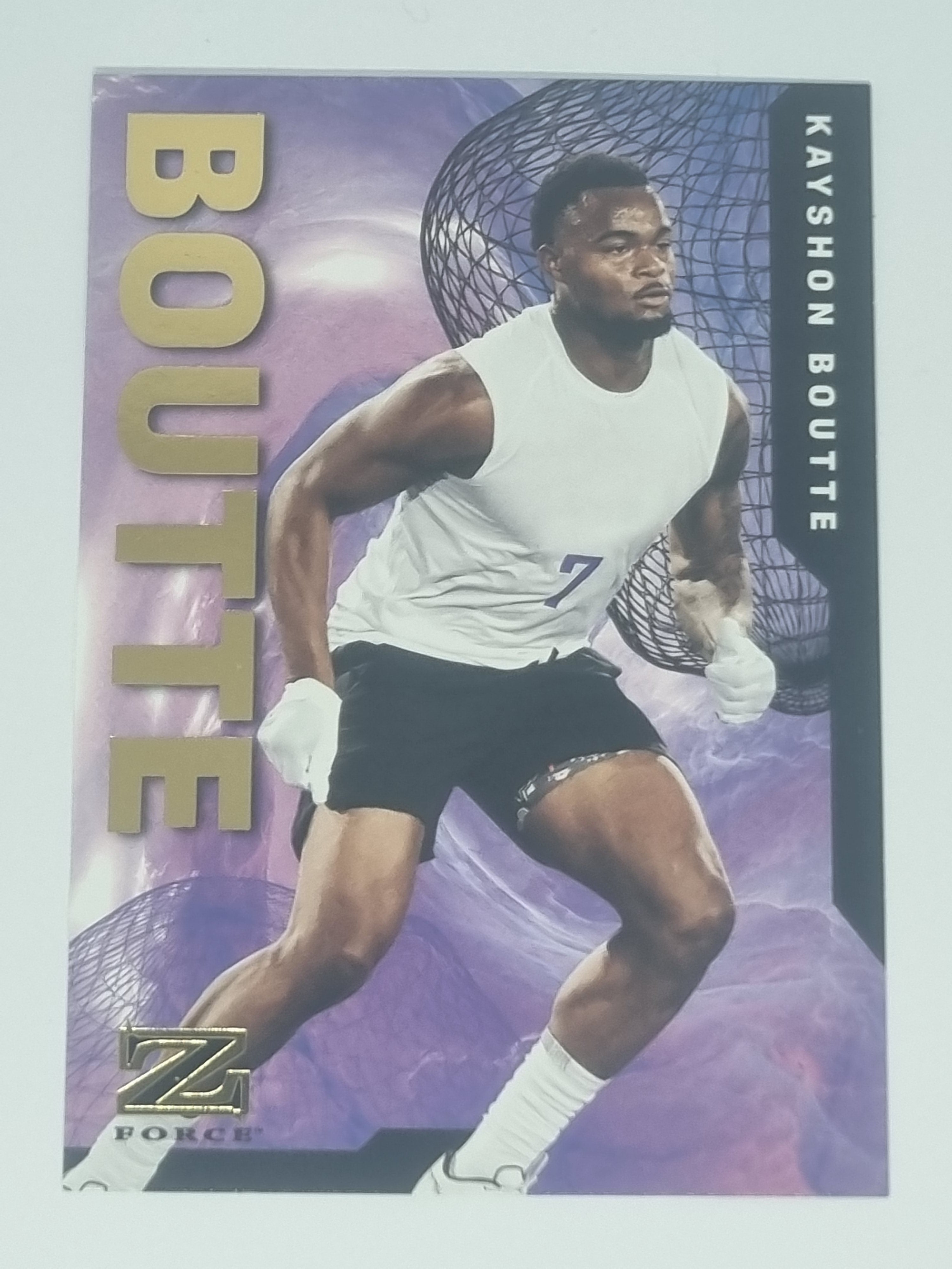 2023 Skybox Metal Universe Champions - Z-Force - #Z-45 - Kayshon Boutte