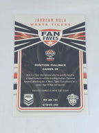 NRL 2025 Traders | Fan Favourites | #FF49 | Jahream Bula | Tigers
