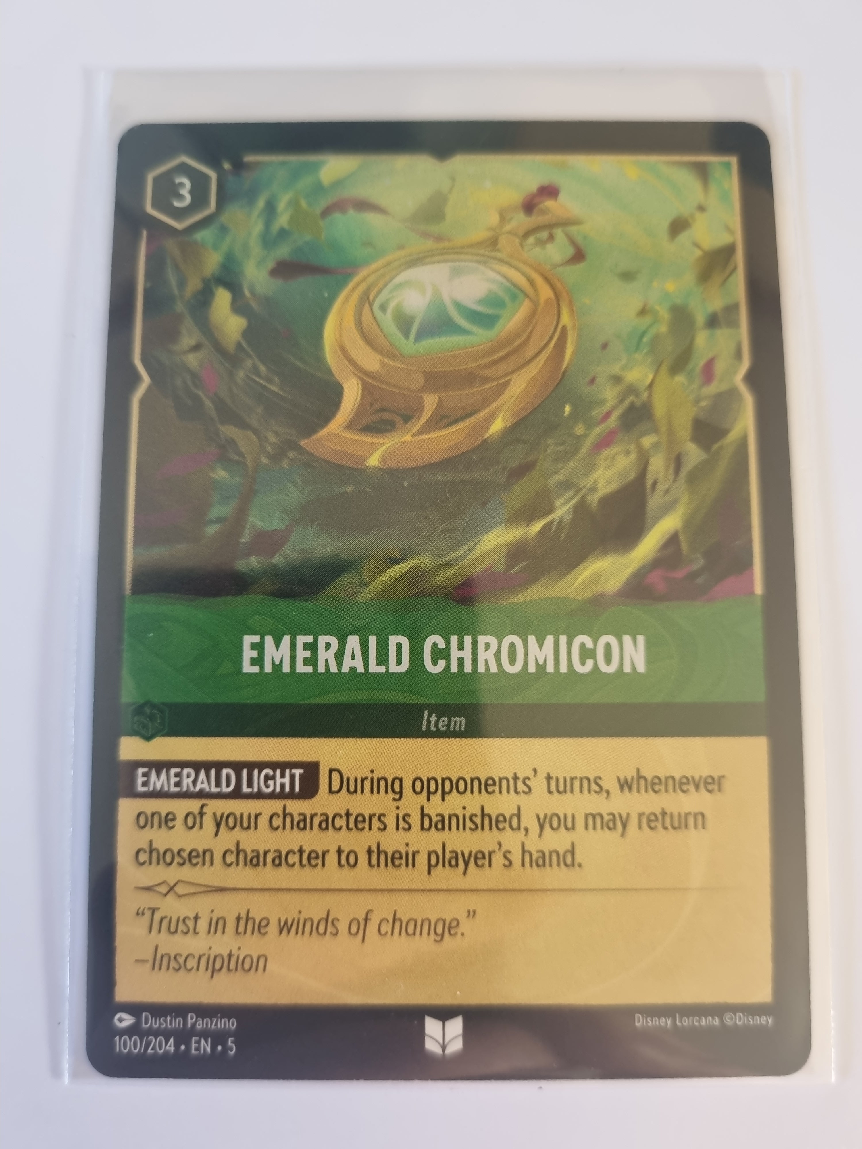 Shimmering Skies - Coldfoil - Emerald Chromicon - 100/204 - Uncommon
