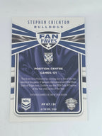 NRL 2025 Traders | Fan Favourites | #FF7 | Stephen Crichton | Bulldogs