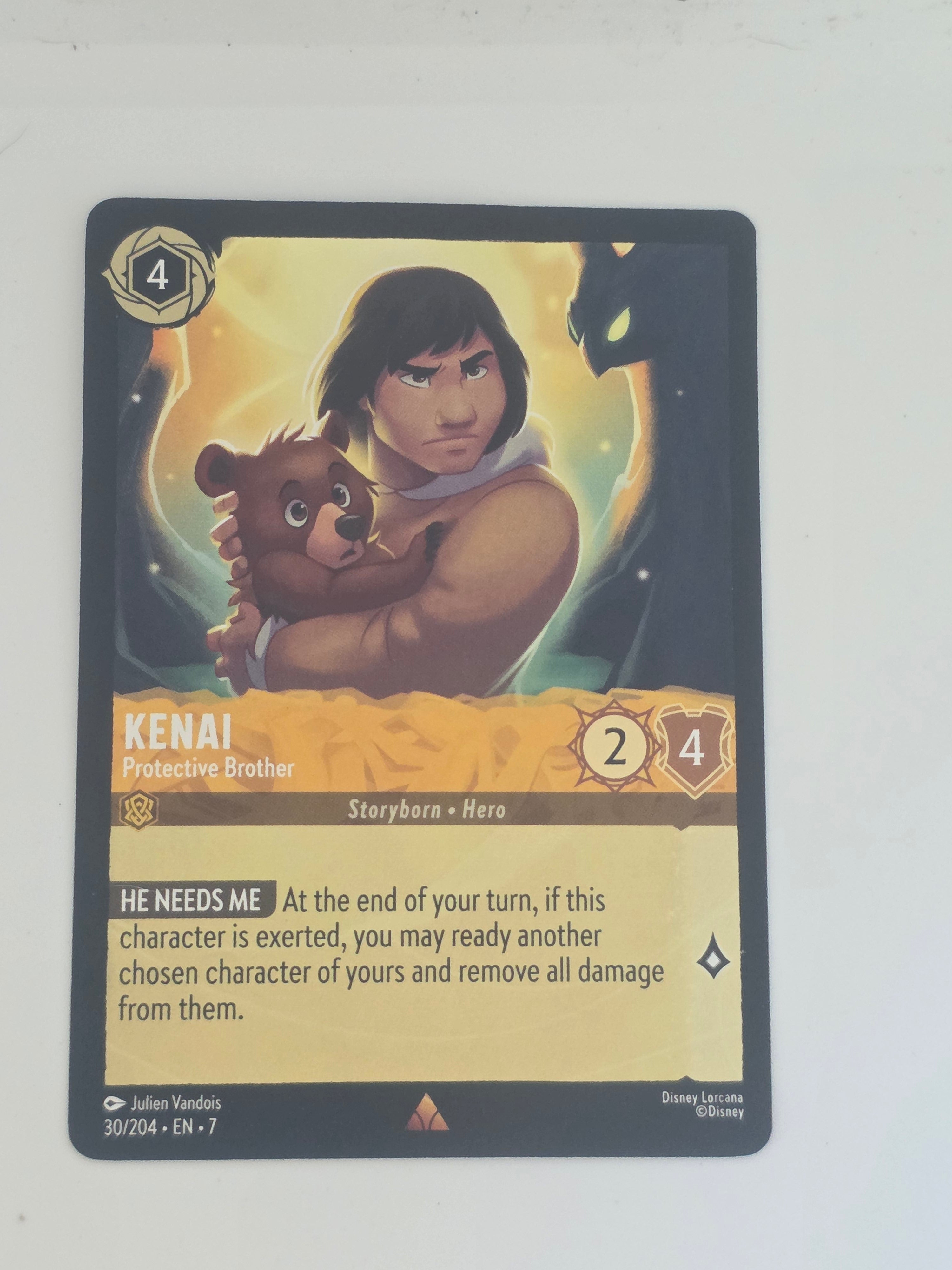 Lorcana | Archazia's Island | #30/204 | Kenai - Protective Brother | Rare