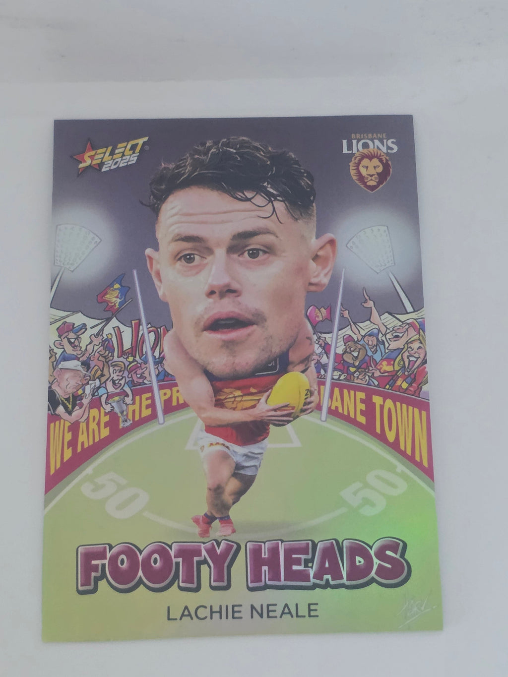AFL Footy Stars 2025 | Footy Heads | #FH12 | L. Neale | Brisbane Lions
