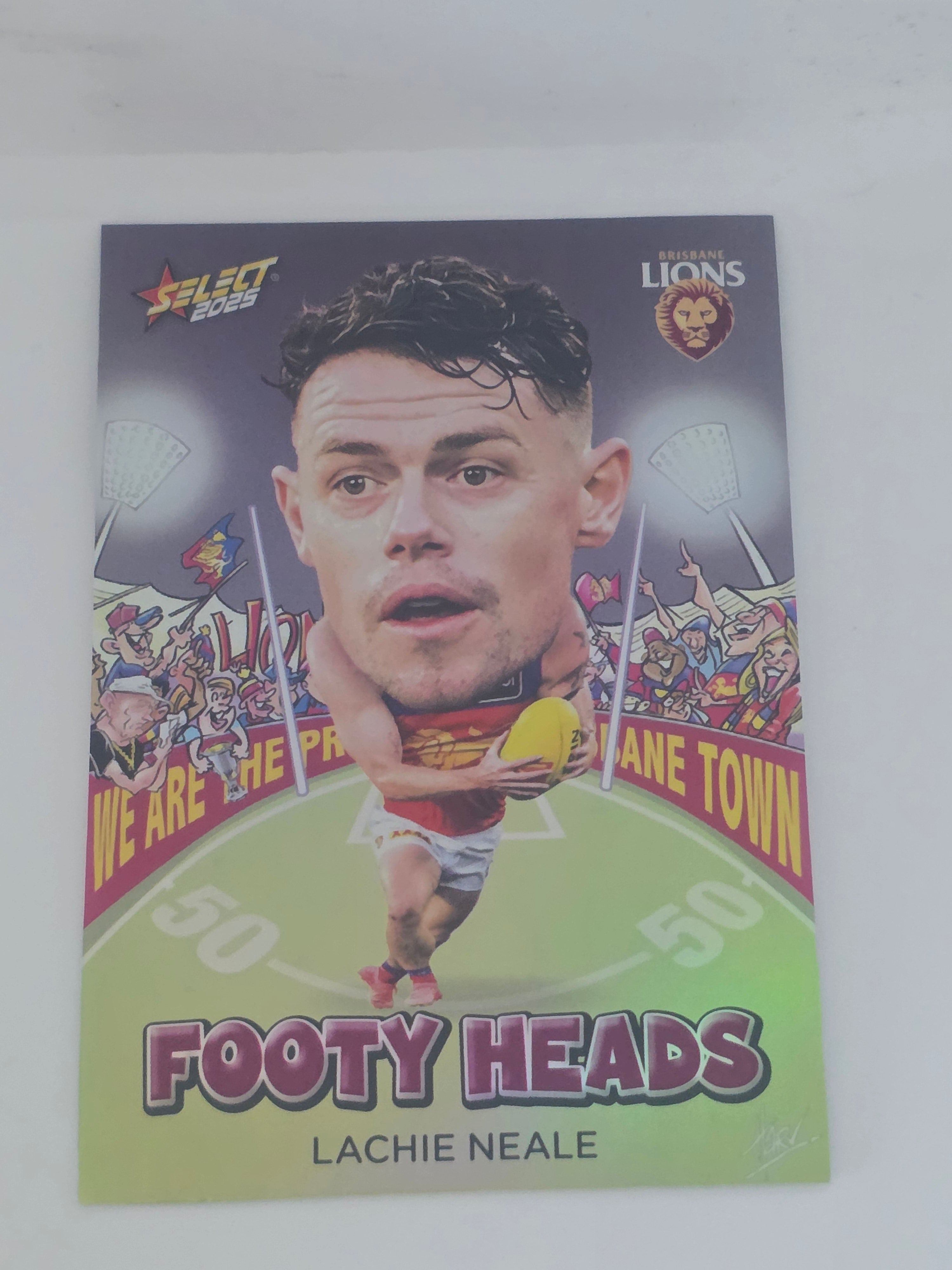 AFL Footy Stars 2025 | Footy Heads | #FH12 | L. Neale | Brisbane Lions