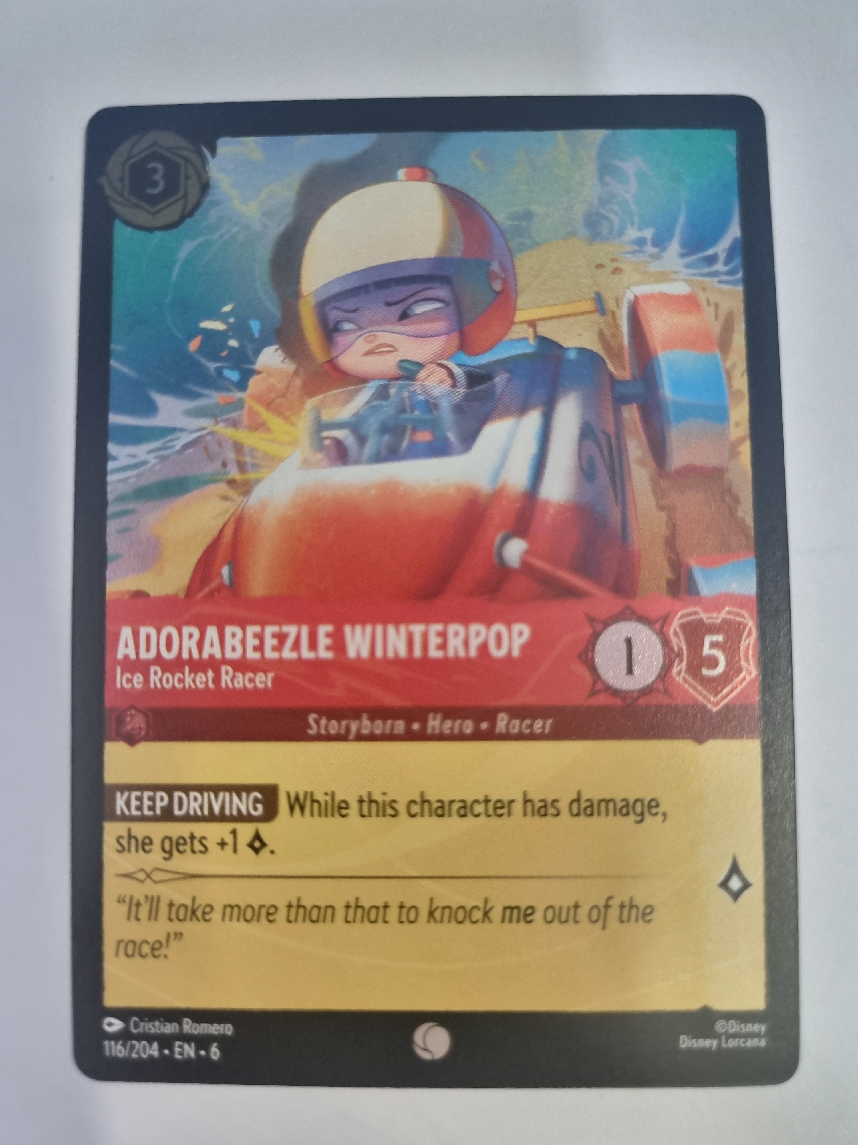 Azurite Sea - COLDFOIL - Adorabeezle Winterpop - Ice Rocker Racer 116/204 Common