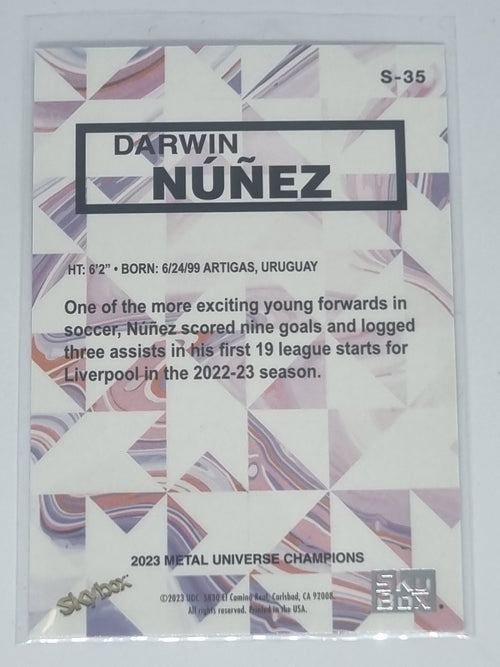 2023 Skybox Metal Universe Champions - Skybox Premium - #S-35 - Darwin Nunez
