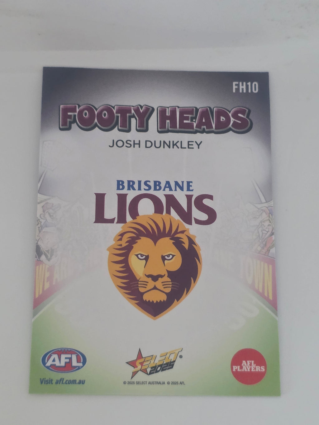 AFL Footy Stars 2025 | Footy Heads | #FH10 | J. Dunkley| Brisbane Lions