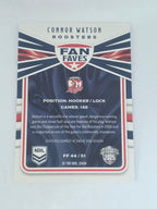 NRL 2025 Traders | Fan Favourites | #FF44 | Connor Watson | Roosters