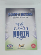 AFL Footy Stars 2025 | Footy Heads | #FH72 | G. Wardlaw | North Melbourne