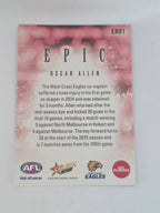 AFL Footy Stars 2025 | Epic Red | #ER81 | O. Allen | West Coast Eagles
