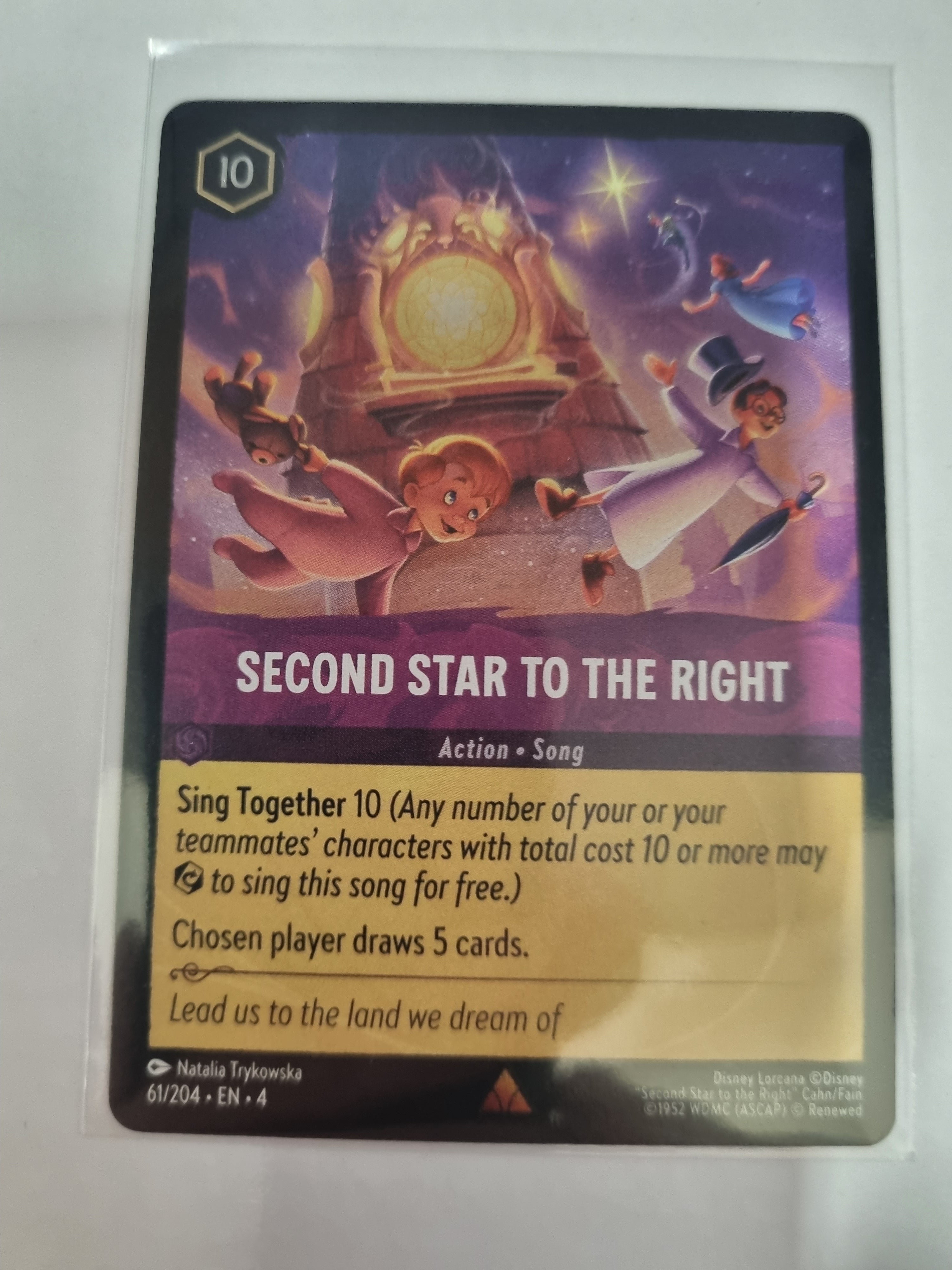 Ursula's Return - Coldfoil - Second Star to the Right - 61/204 - Rare