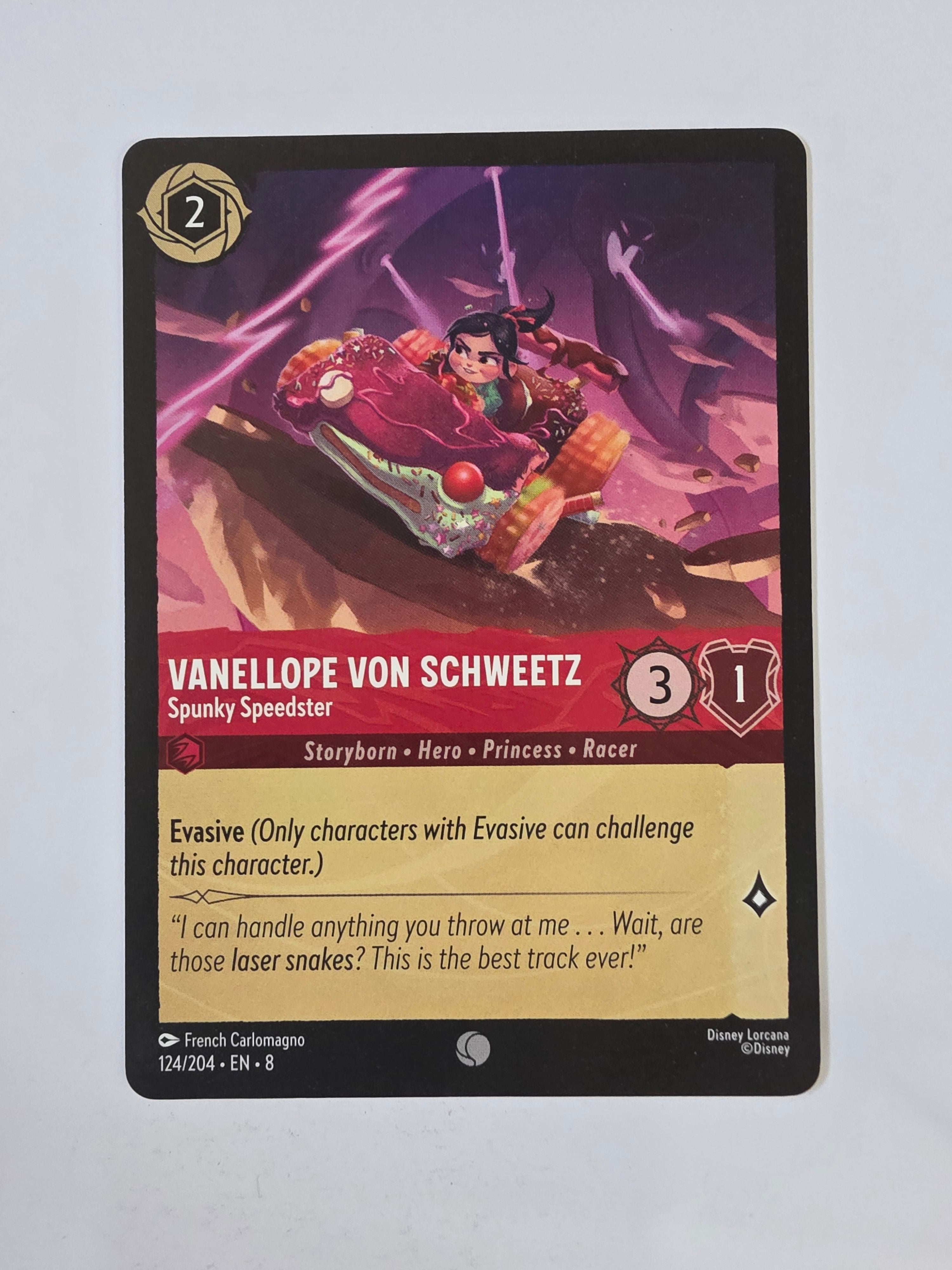 Disney Lorcana Reign of Jafar | Vanellope Von Schweetz | #124 | Common