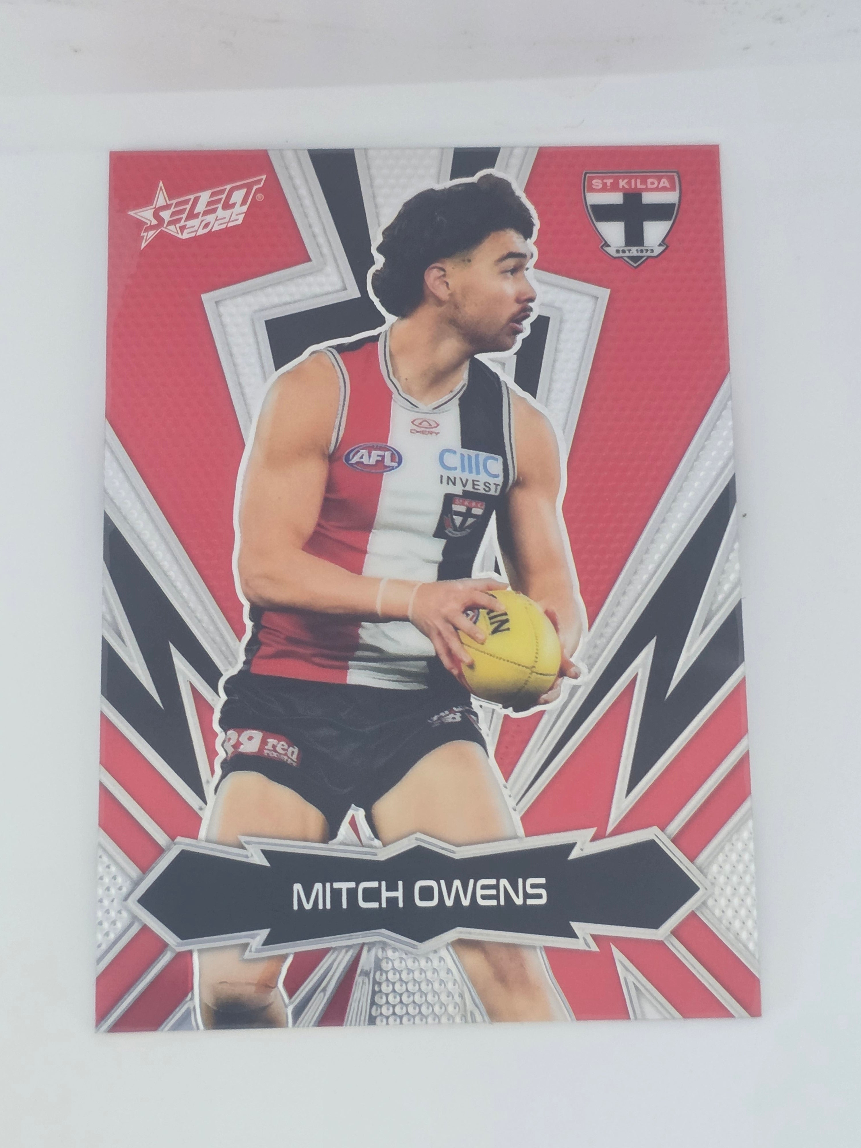 AFL Footy Stars 2025 | Luminous Thunderbolt | #LT173 | M. Owens | St Kilda