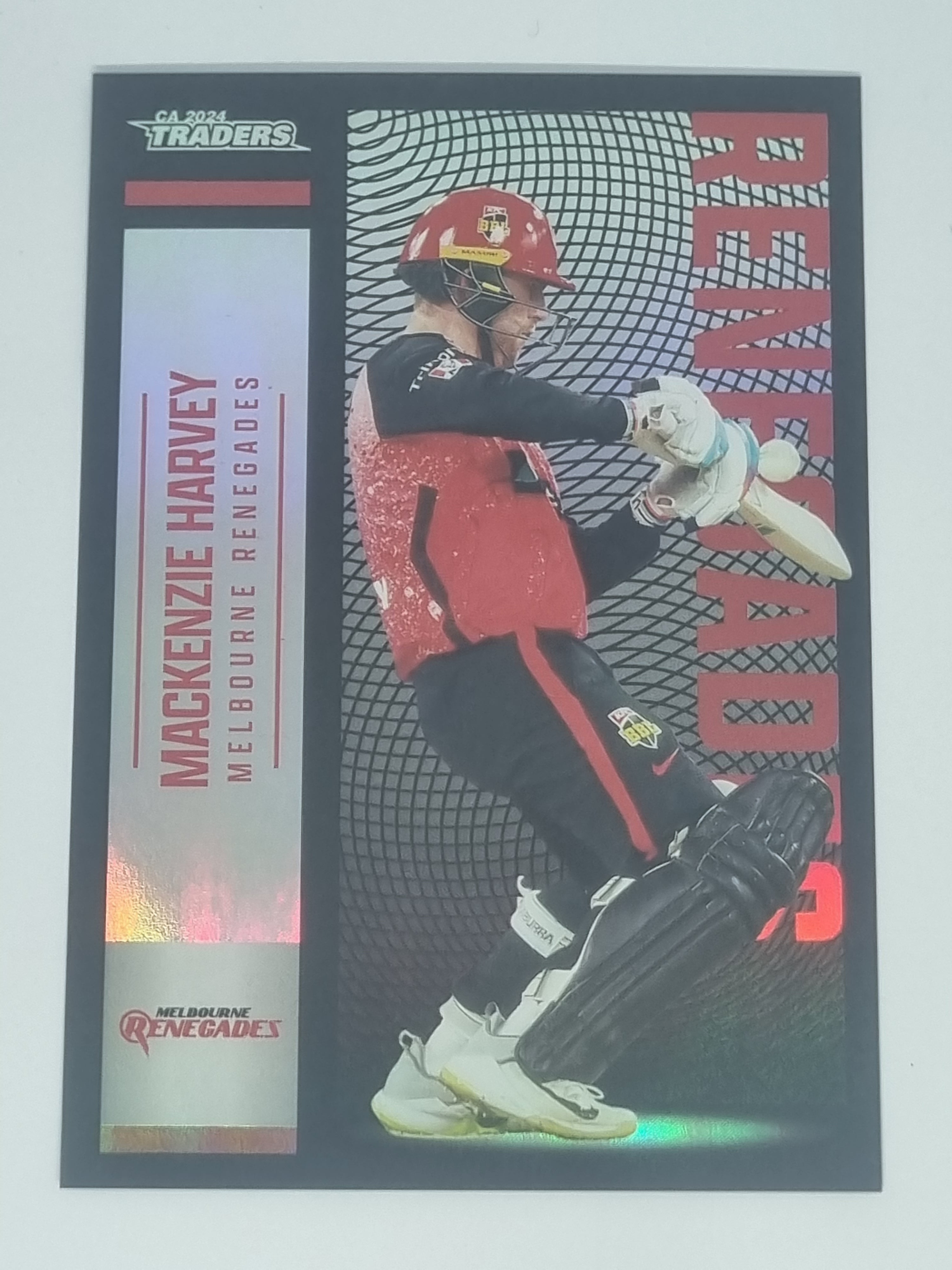 2024-25 LUXE Cricket Traders - Parallel - #P092 - Mackenzie Harvey - Renegades