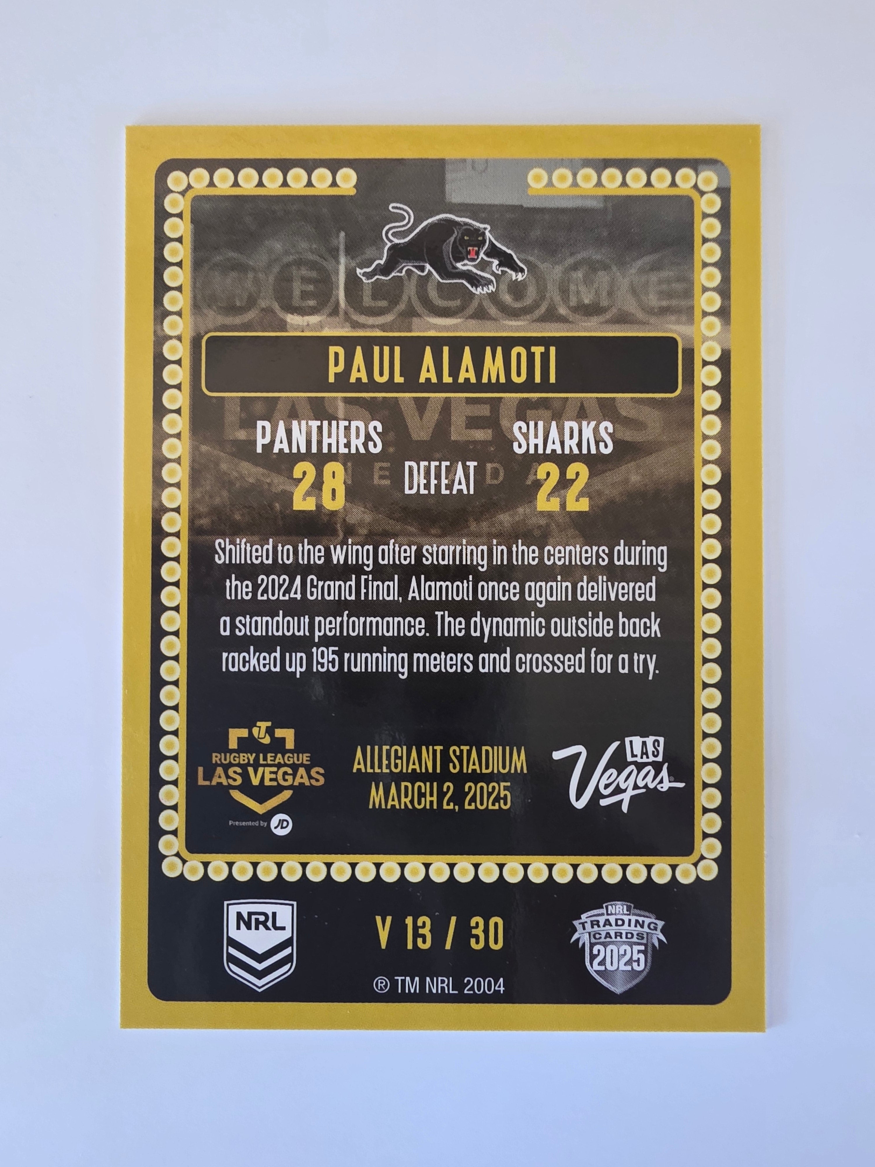 NRL 2025 Elite | 2025 Vegas Round | #V13 | Paul Alamoti | Panthers