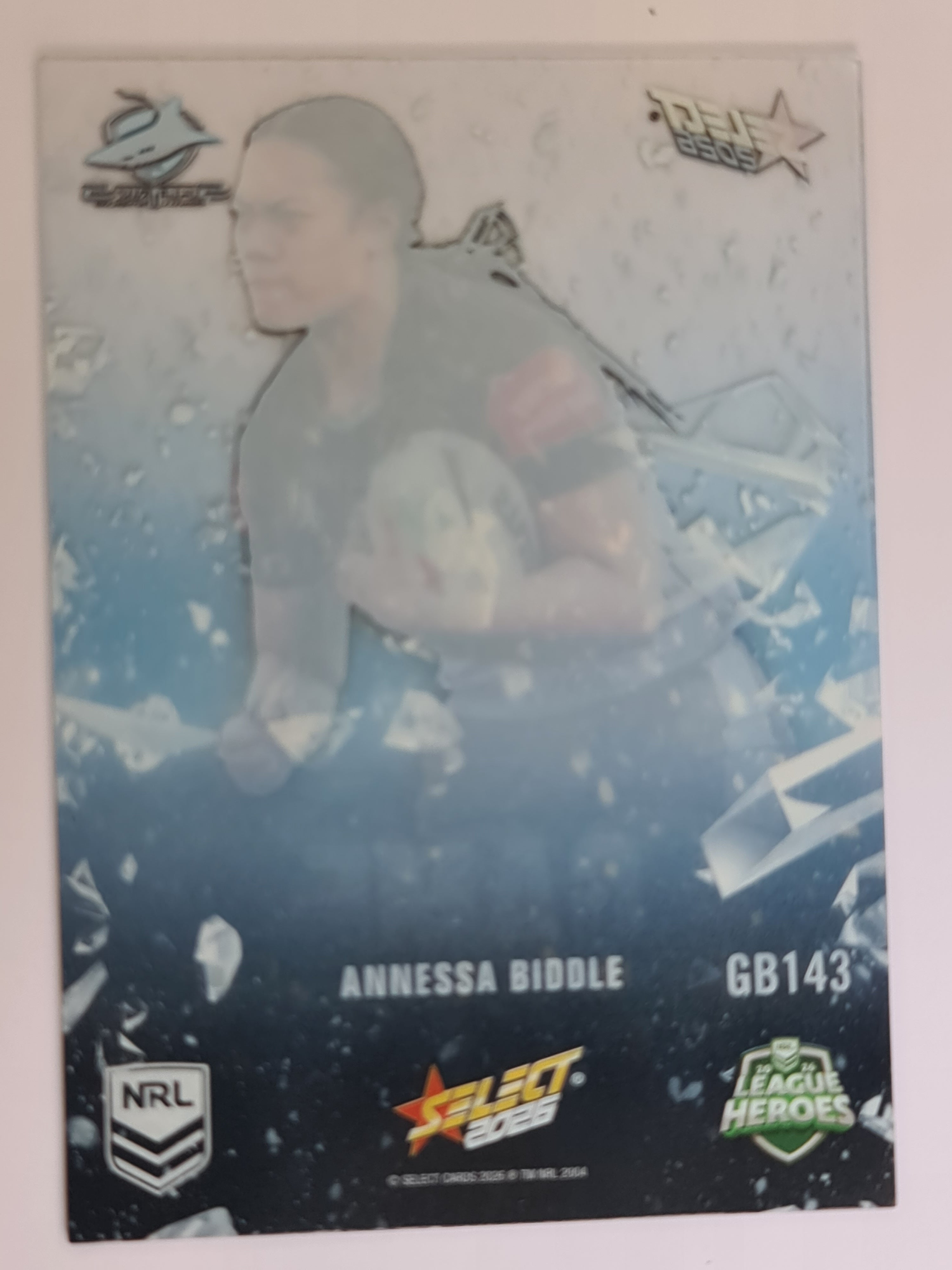 NRL 2026 League Heroes | Gamebreakers | #GB143 | Annessa Biddle | NRLW Cronulla-Sutherland Sharks