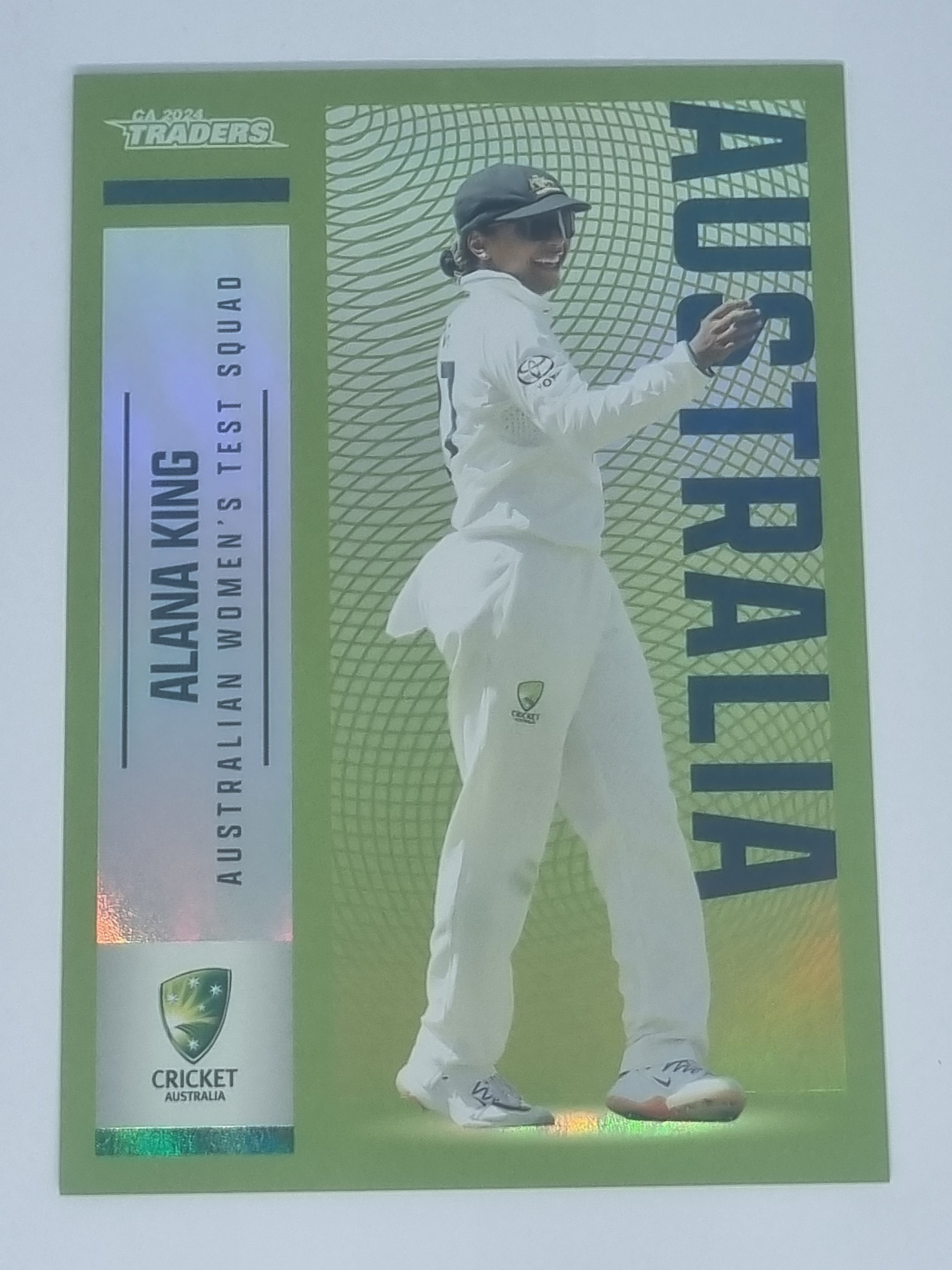 2024-25 LUXE Cricket Traders - Parallel - #P031 - Alana King - Aust Test