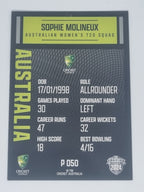 2024-25 LUXE Cricket Traders - Parallel - #P050 - Sophie Molineux - Aust T20