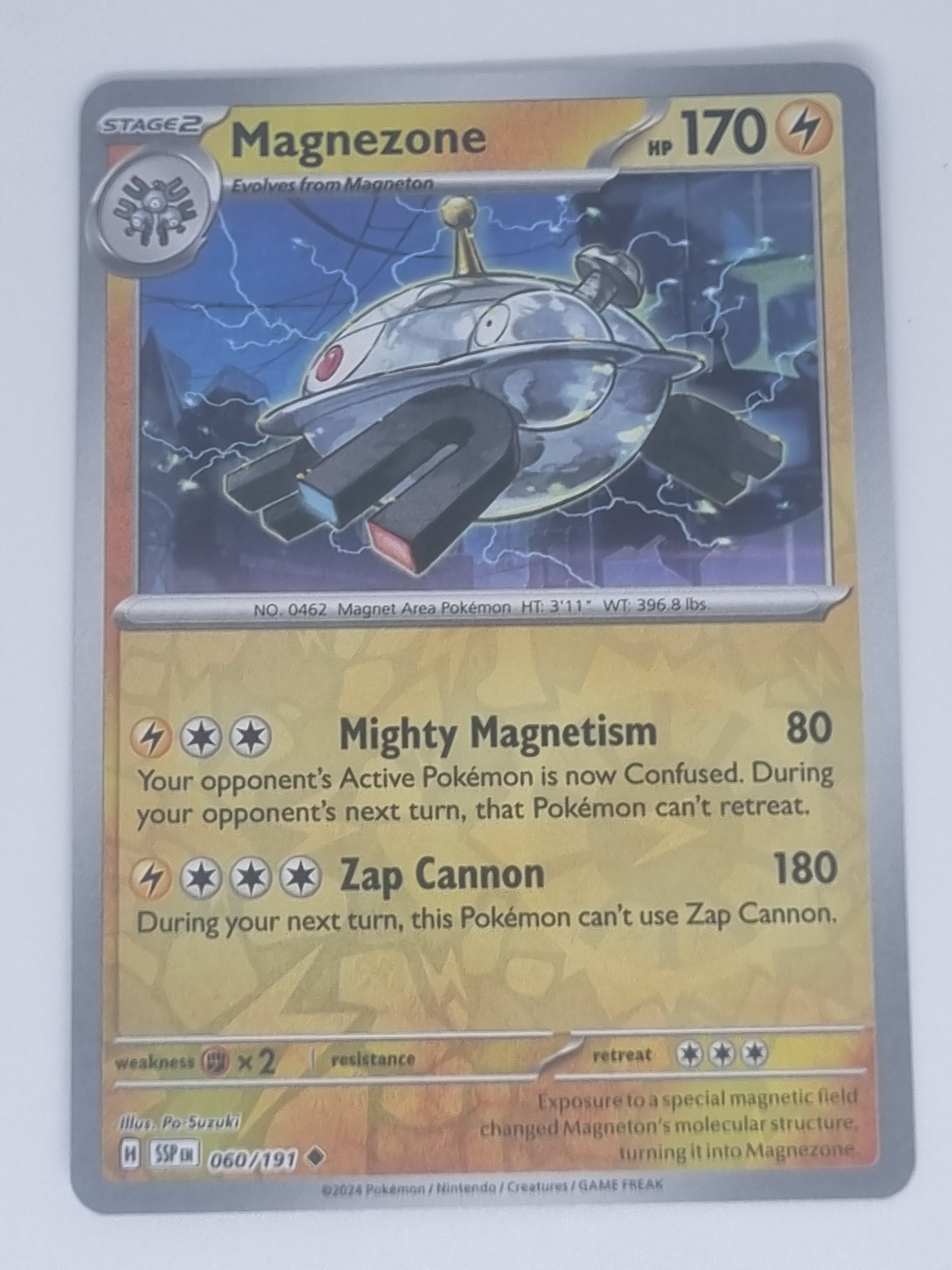 Pokemon TCG - Surging Sparks - #060/191 - Reverse Holo - Magnezone - Uncommon