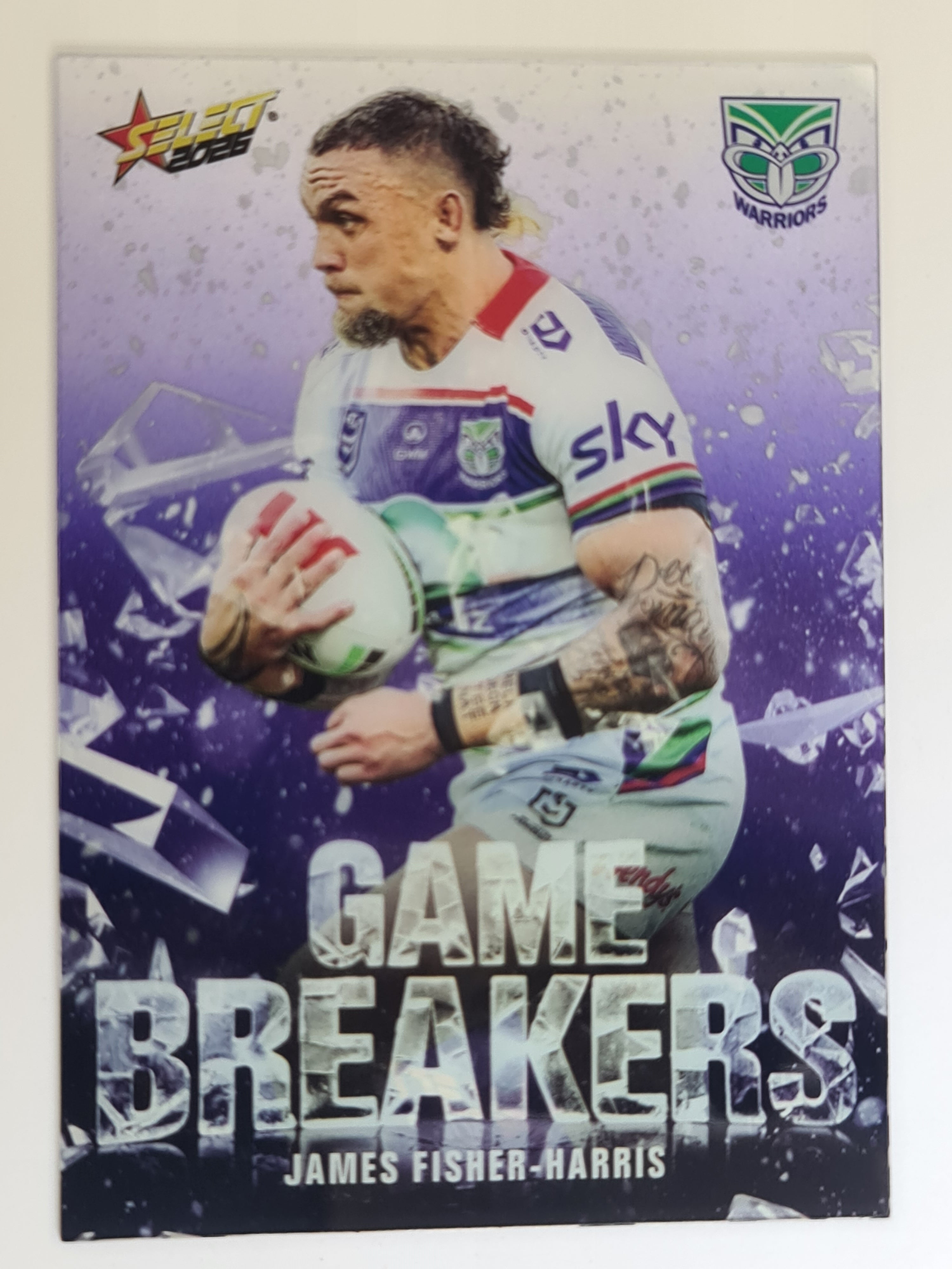 NRL 2026 League Heroes | Gamebreakers | #GB124 | James Fisher-Harris | New Zealand Warriors