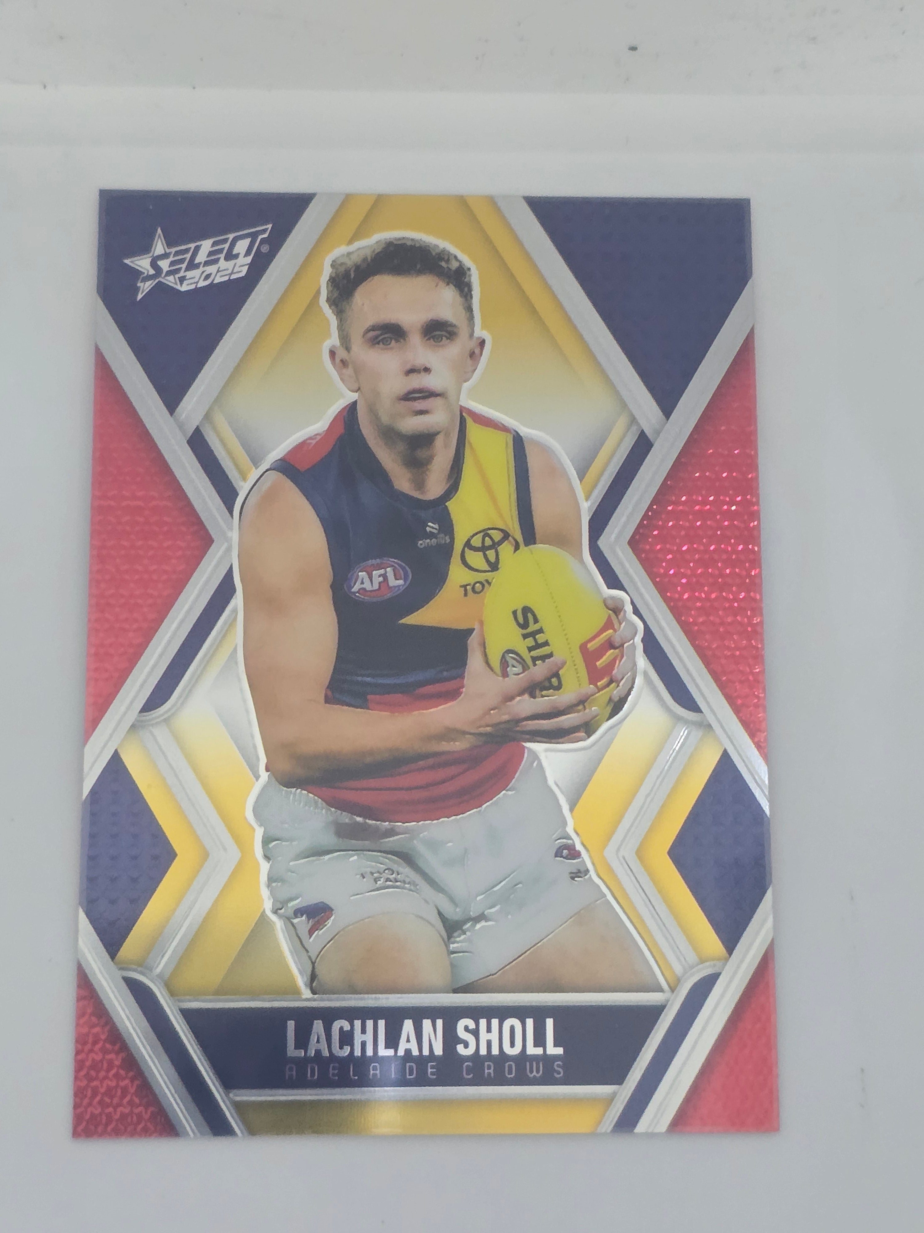 AFL Footy Stars 2025 | Luminous Base | #L9 | L. Sholl | Adelaide Crows