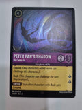 Lorcana - Floodborn - #55/204 Coldfoil Peter Pan's Shadow - Not Sewn On - Super Rare
