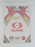 AFL Footy Stars 2025 Luminous Thunderbolt Gold #LT107 B. Uwland Suns #370/399