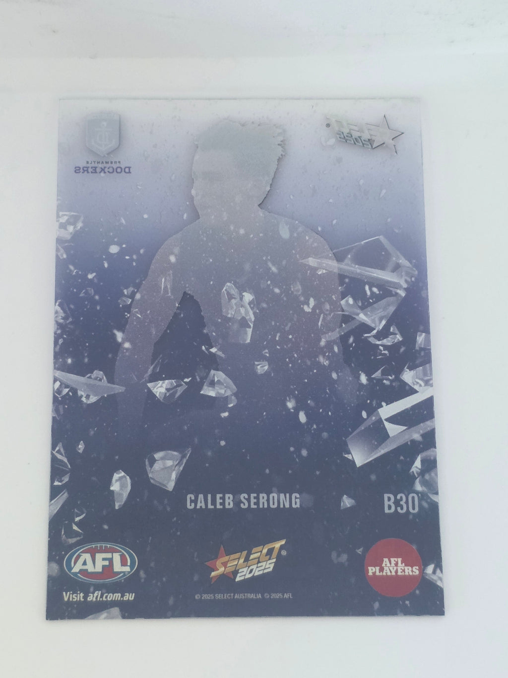 AFL Footy Stars 2025 | Breakout | #B30 | C. Serong | Fremantle