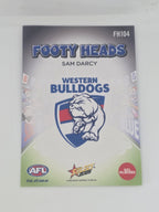 AFL Footy Stars 2025 | Footy Heads | #FH104 | S. Darcy | Western Bulldogs