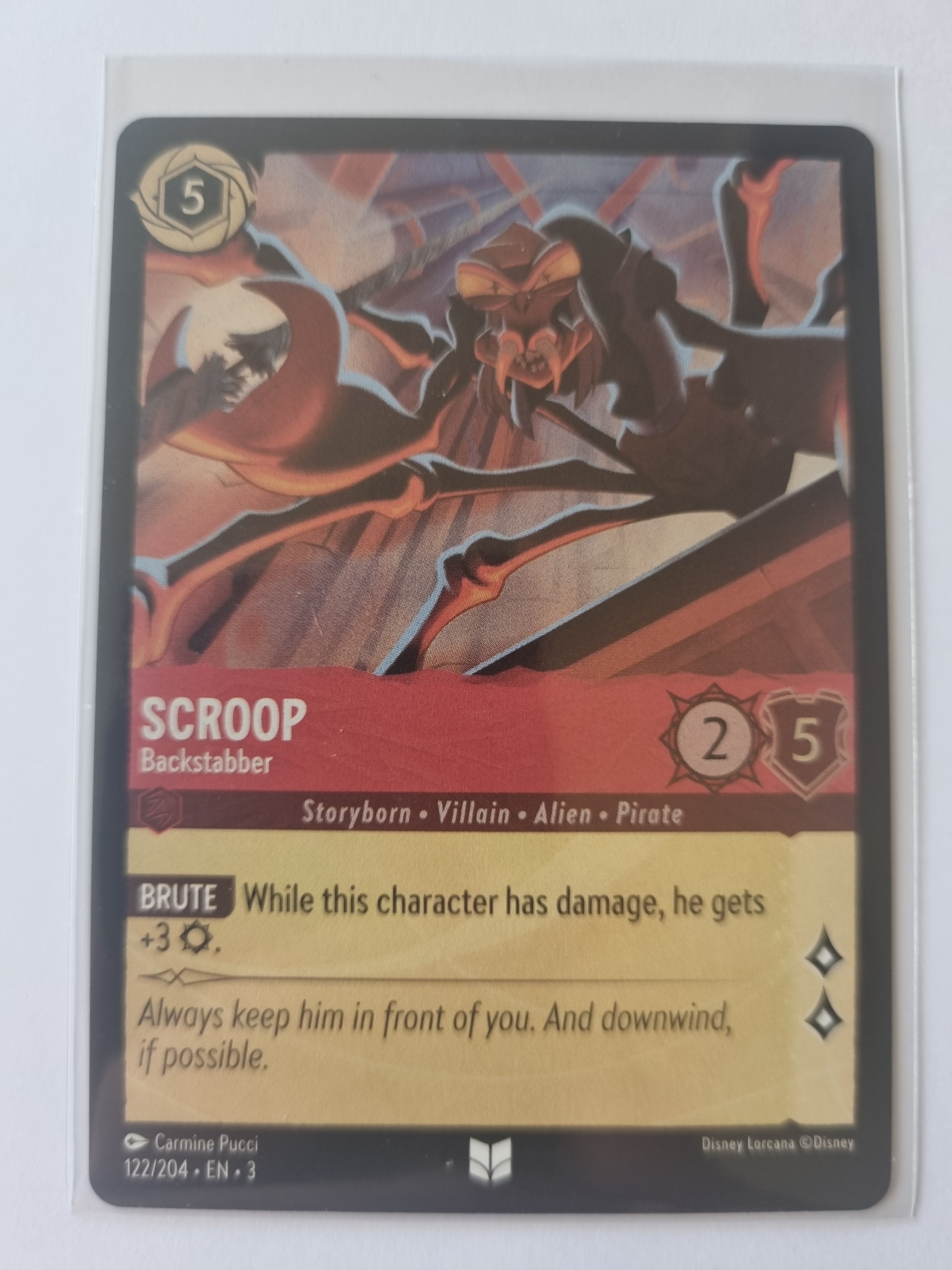 Into the Inklands - Coldfoil - Scroop - Backstabber - 122/204 - Uncommon