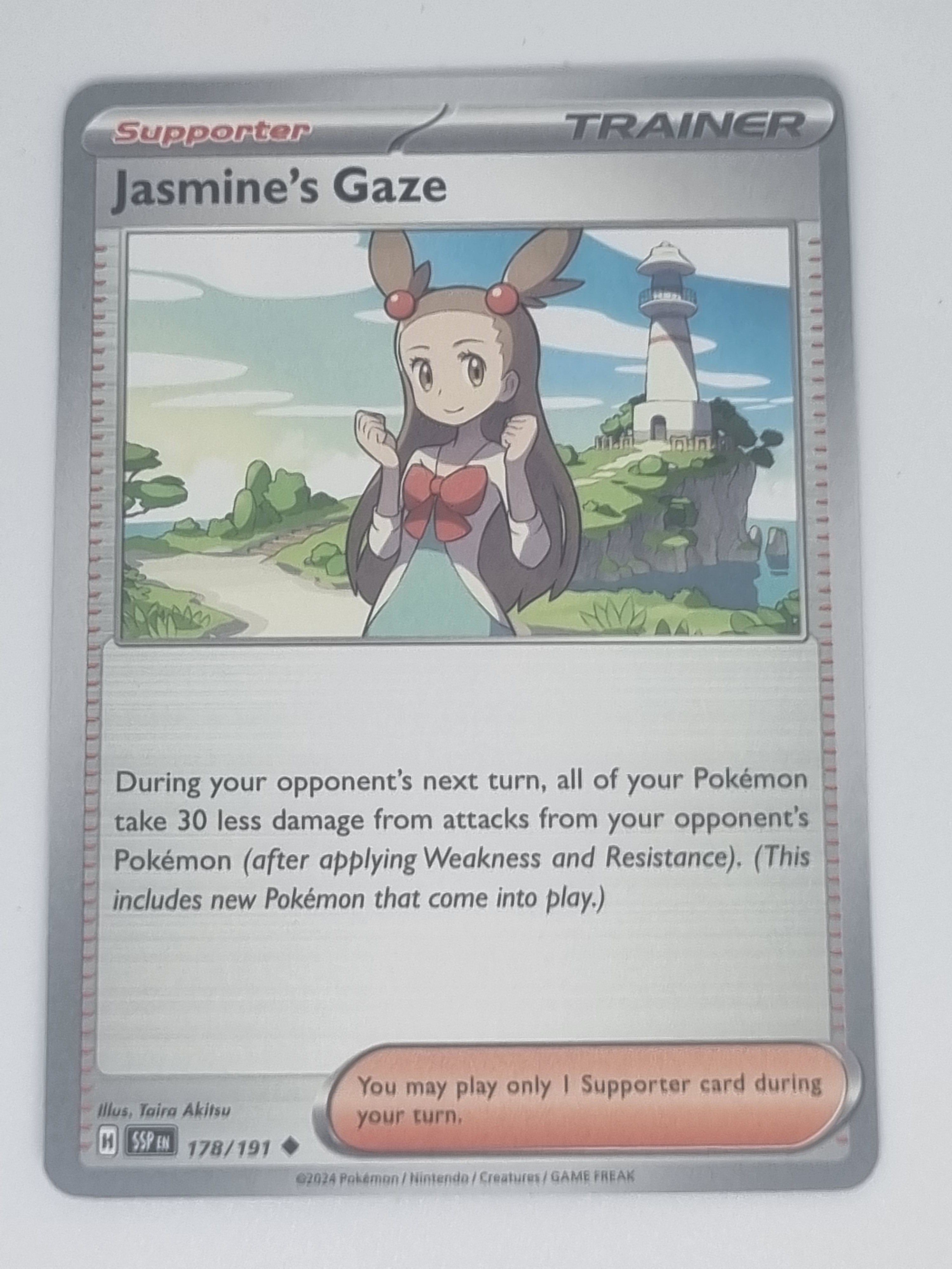 Pokemon TCG - Surging Sparks - #178/191 - Jasmine's Gaze - Uncommon