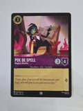 Disney Lorcana Reign of Jafar | Poe De Spell Magica's Brother | #058 | Common