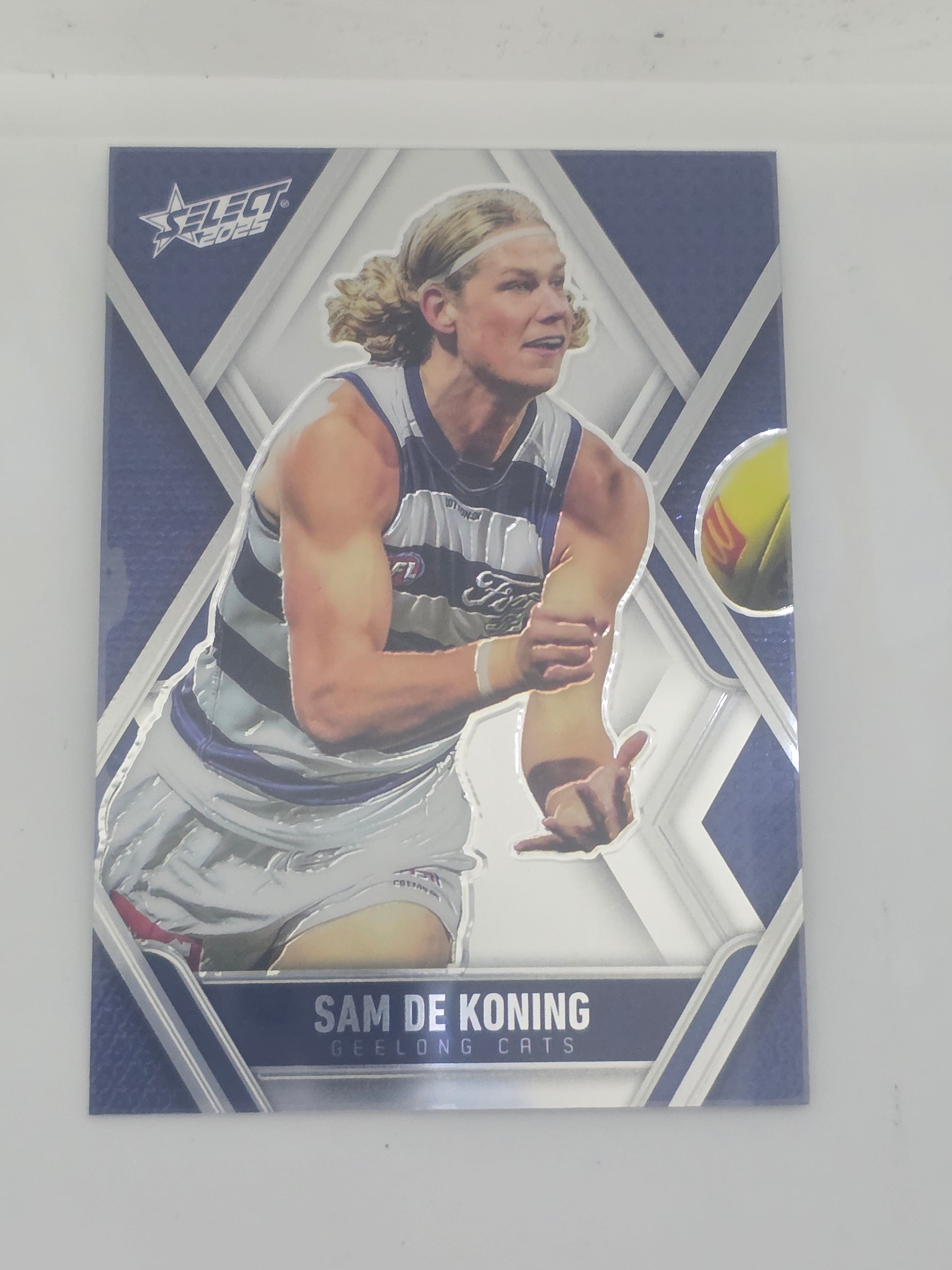 AFL Footy Stars 2025 | Luminous Base | #L70 | S. De Koning | Geelong Cats