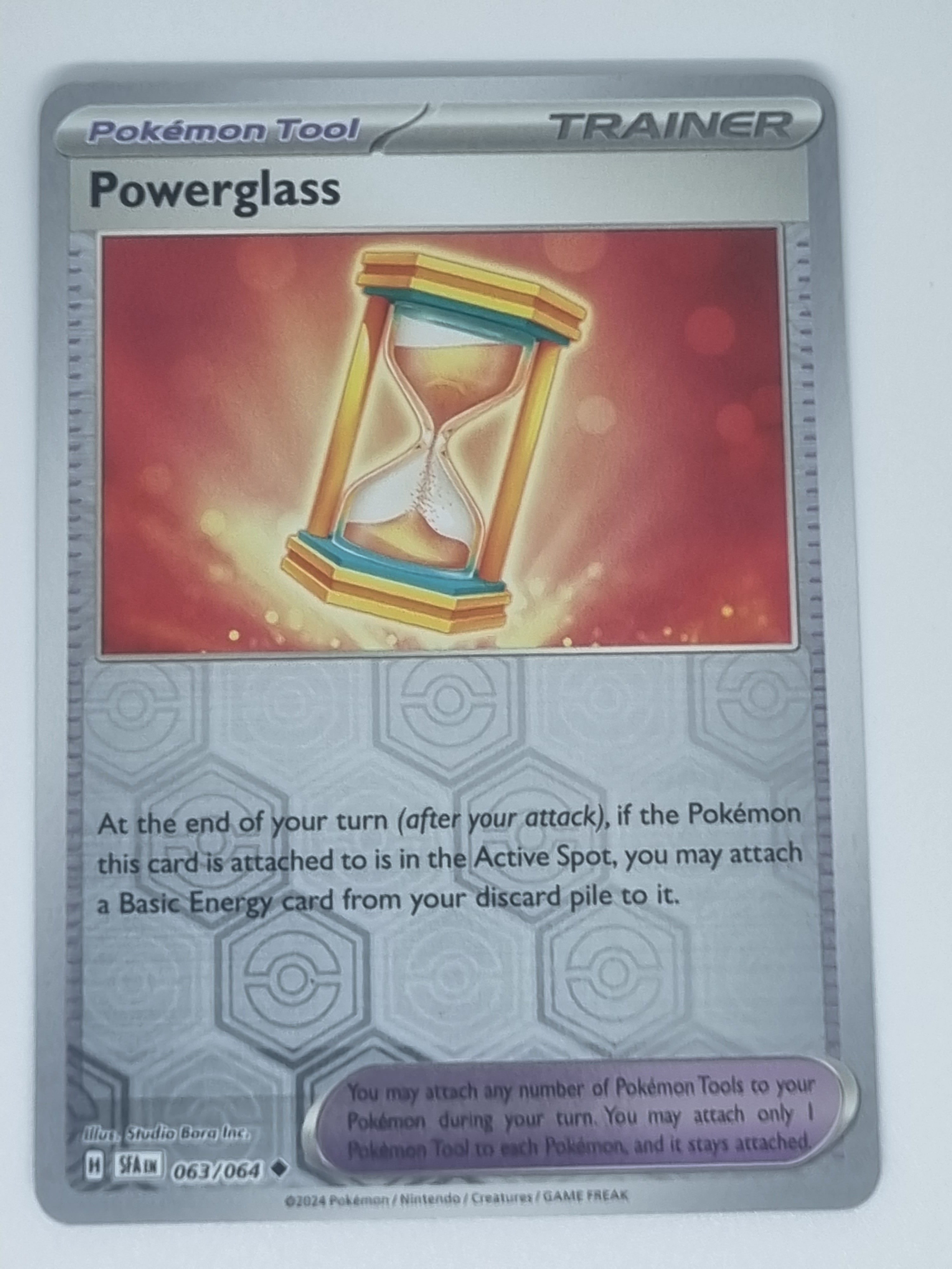 Pokemon TCG - Shrouded Fable - #063/064 - Powerglass - Reverse Holo - Uncommon