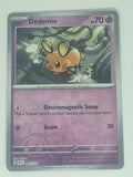 Pokemon TCG - Surging Sparks - #087/191 - Reverse Holo - Dedenne - Common