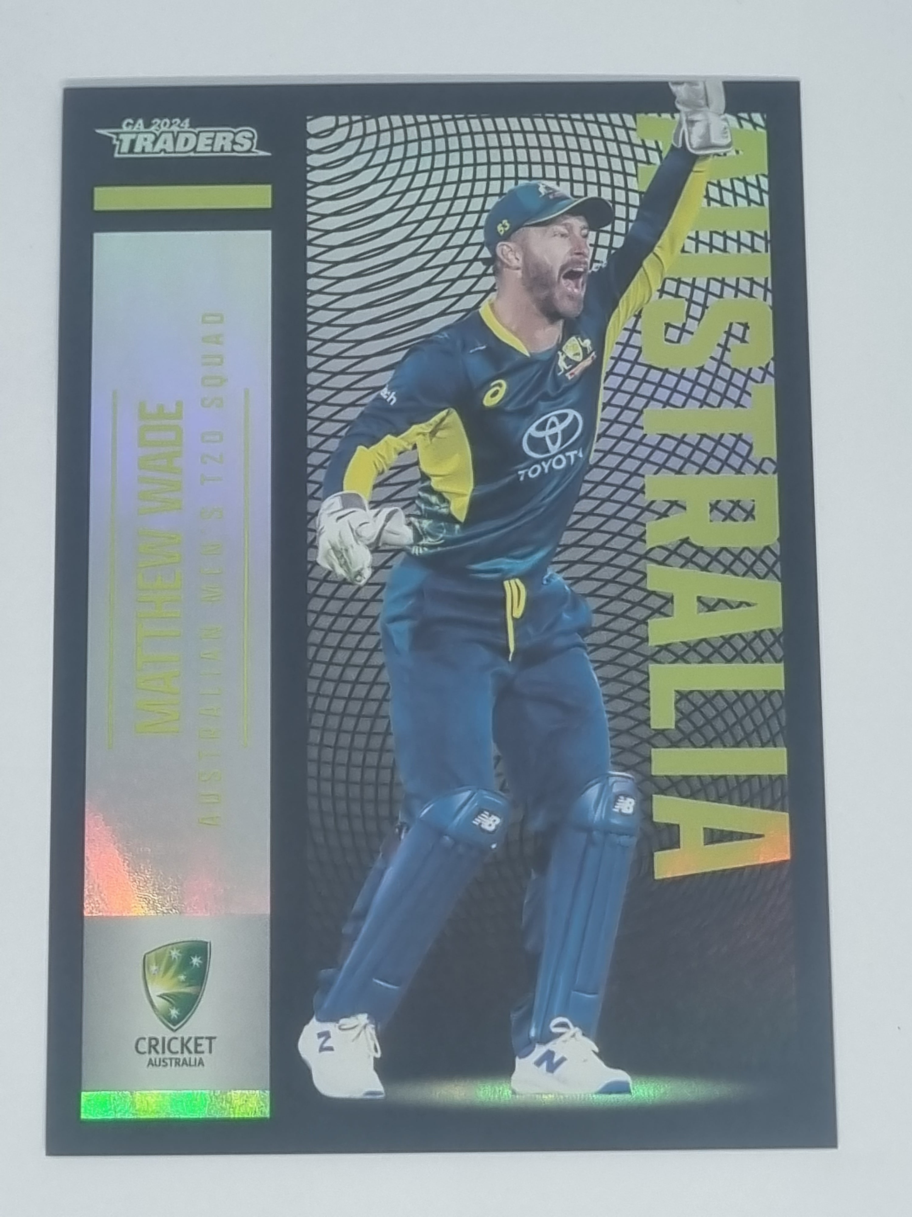 2024-25 LUXE Cricket Traders - Parallel - #P026 - Matthew Wade - Aust T20