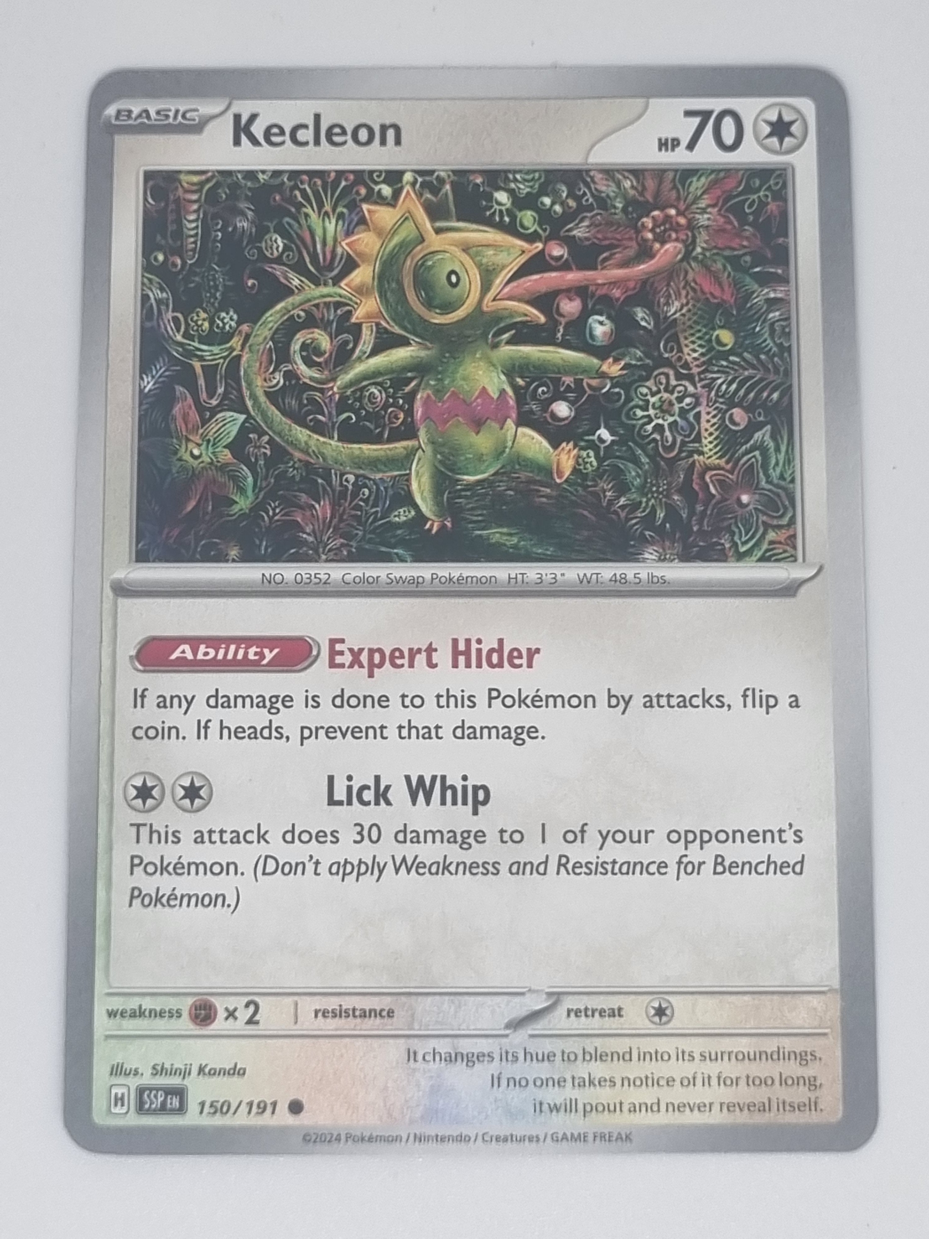 Pokemon TCG - Surging Sparks - #150/191 - Kecleon - Common